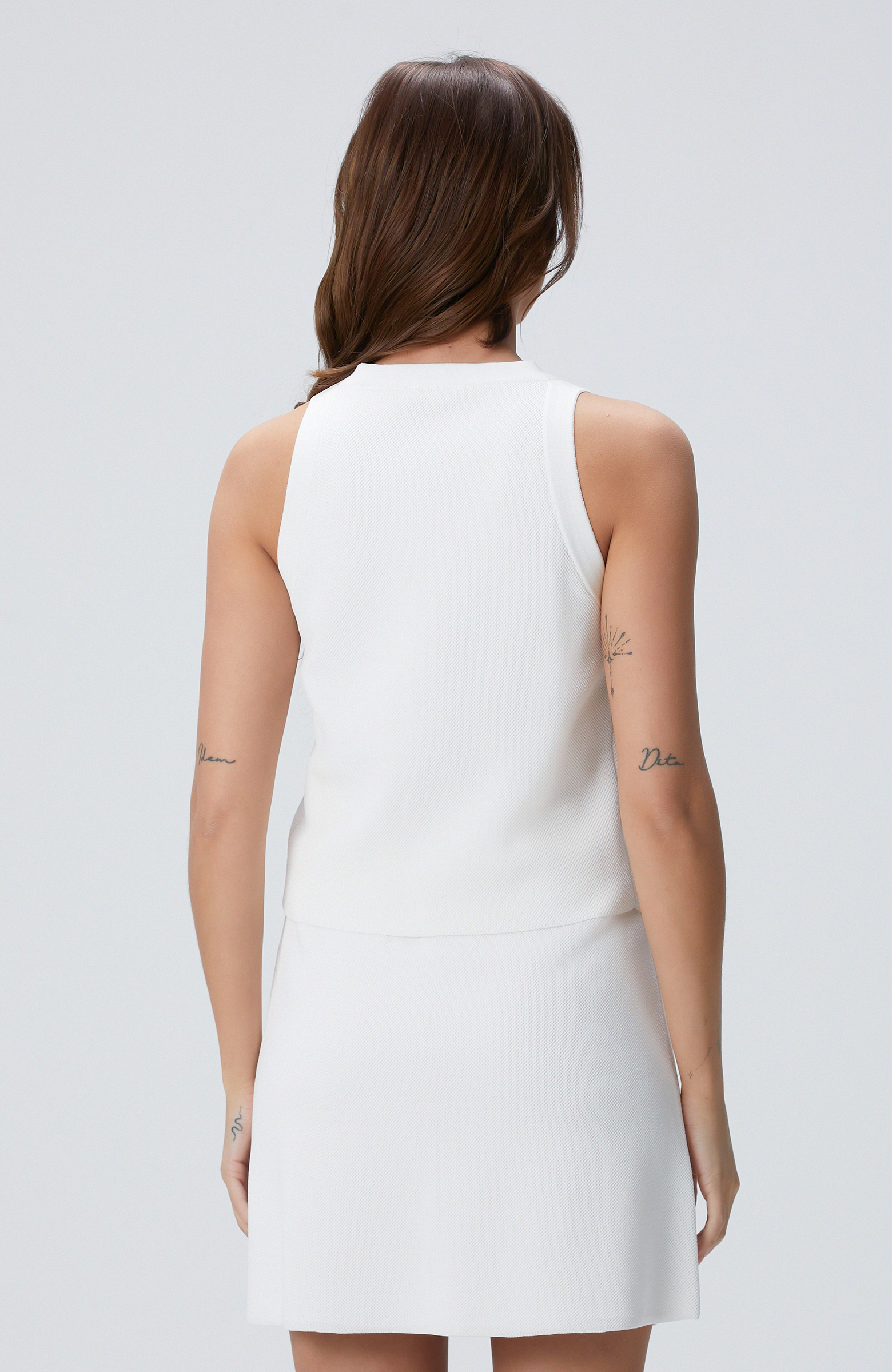 Limited Kırık Beyaz Triko Yelek