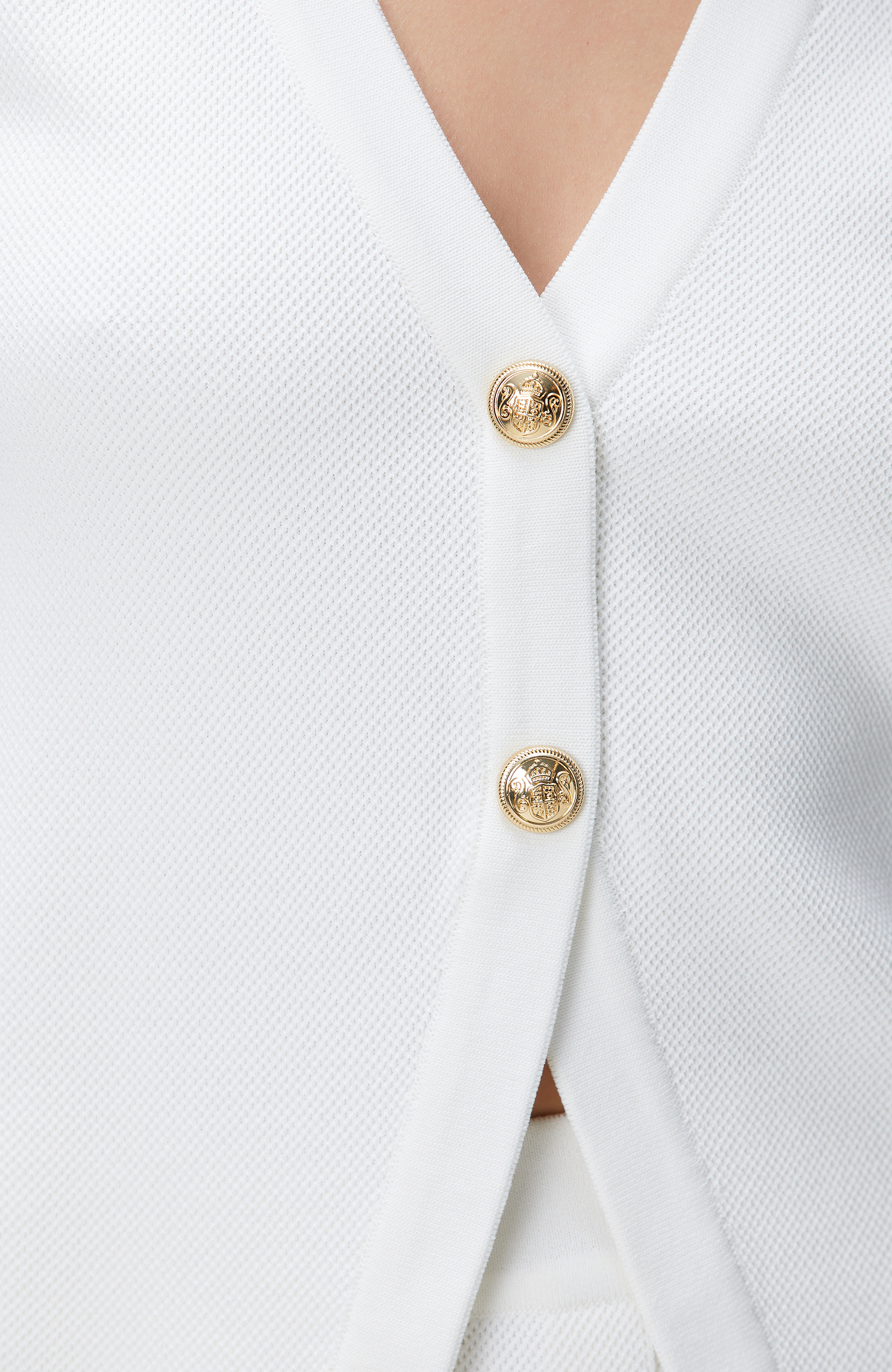 Limited Kırık Beyaz Triko Yelek