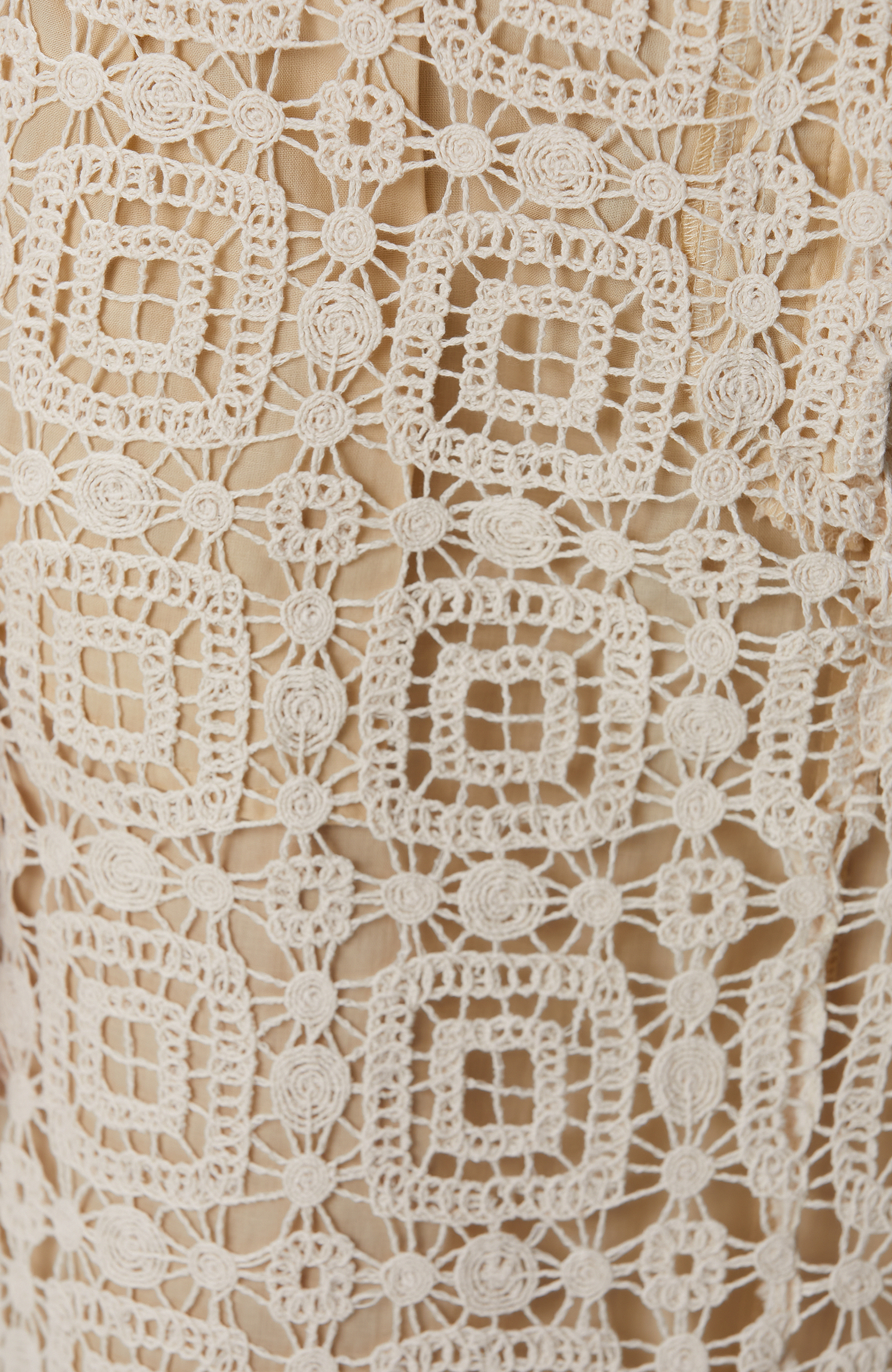 Naturel Midi Kroşe Kalem Etek