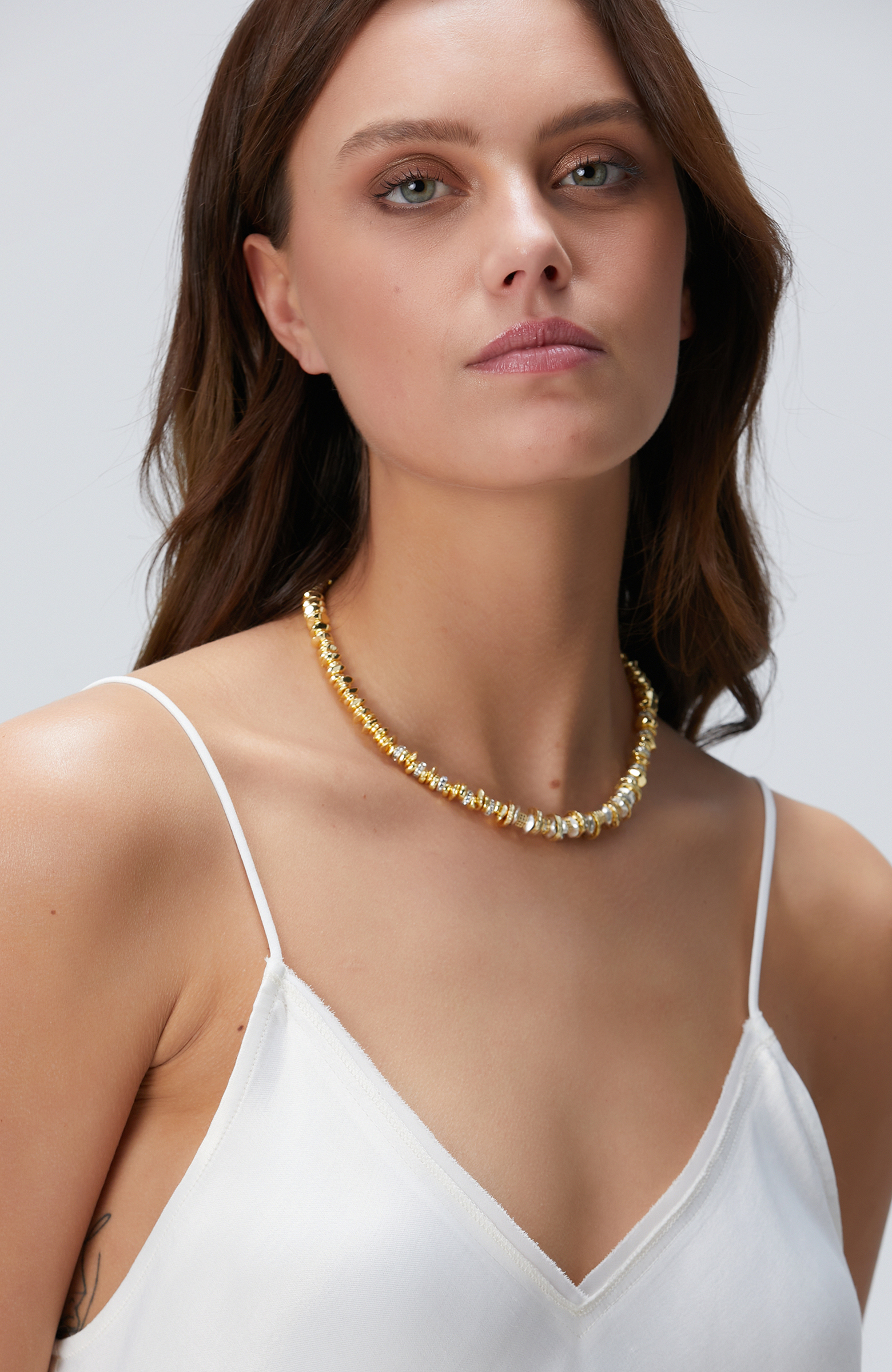 Gold Rengi Kadın Kolye