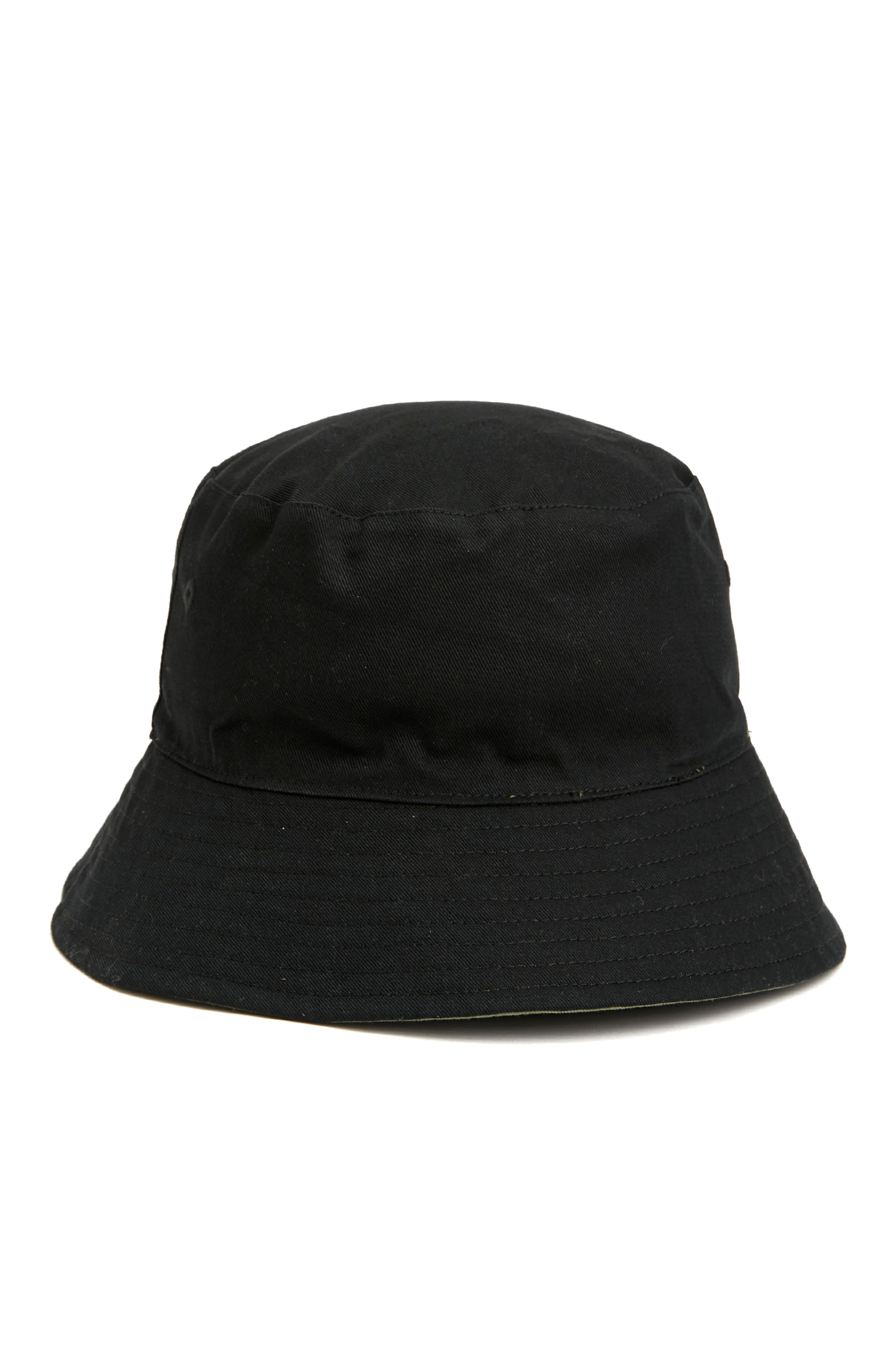 Siyah Haki Çift Taraflı Erkek Şapka