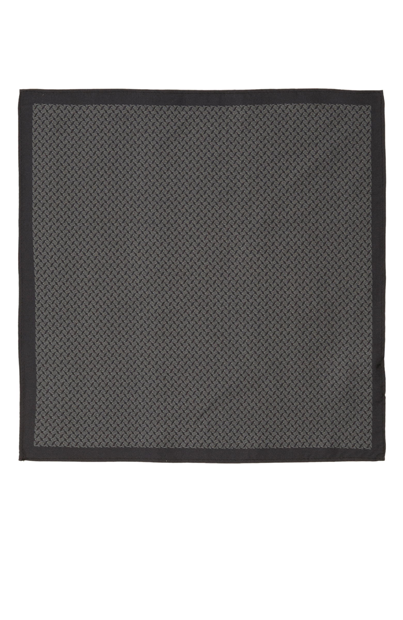 Antrasit İpek Poşet Mendil