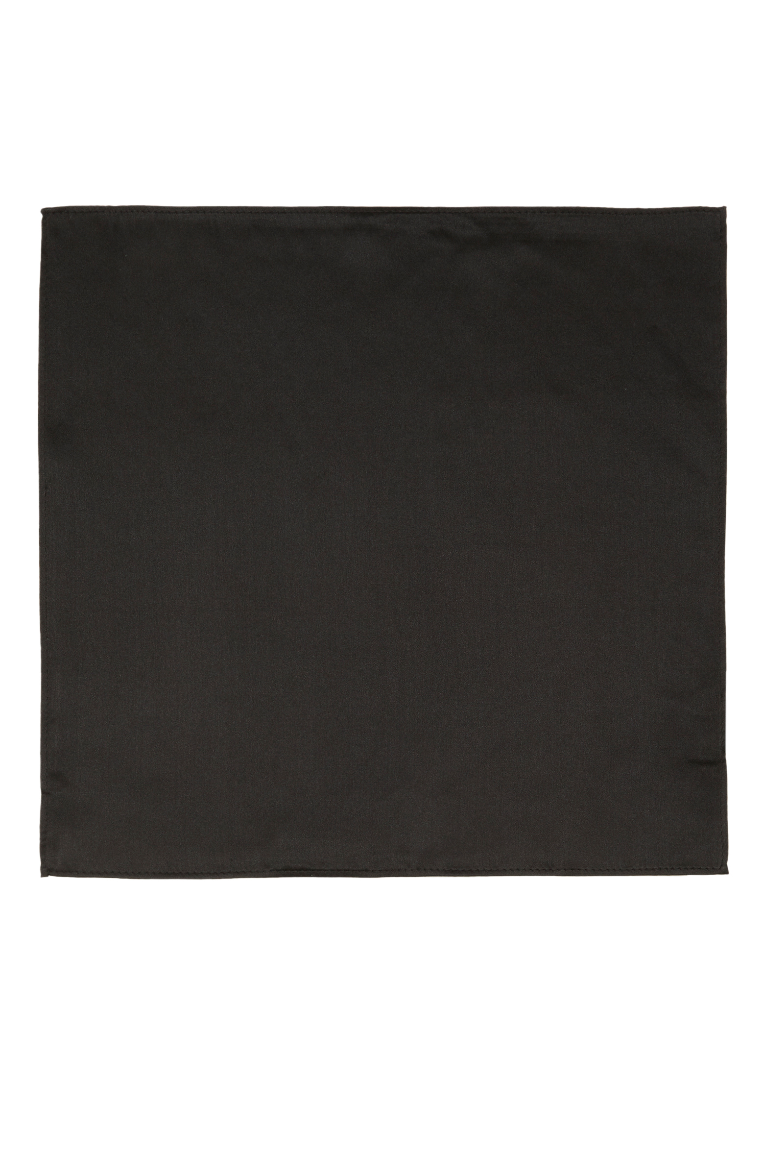 Siyah İpek Poşet Mendil