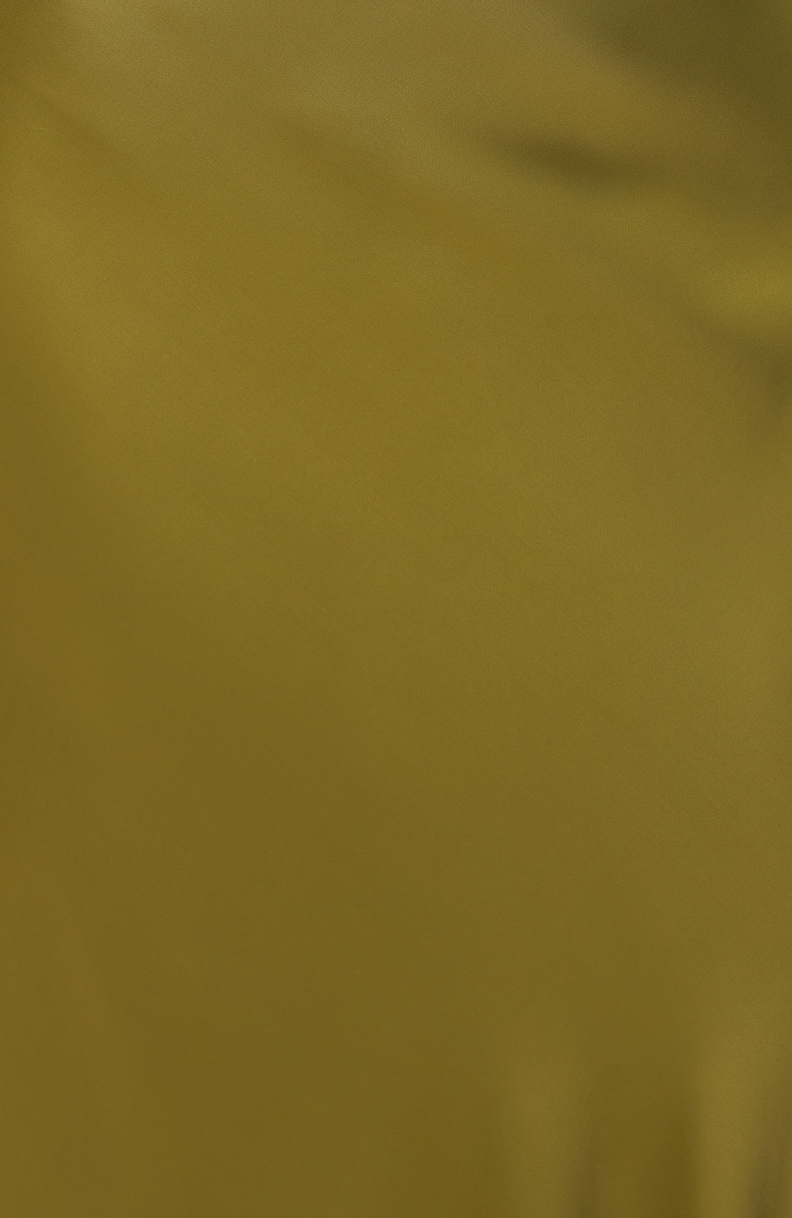 Yağ Yeşili Maxi Saten Etek