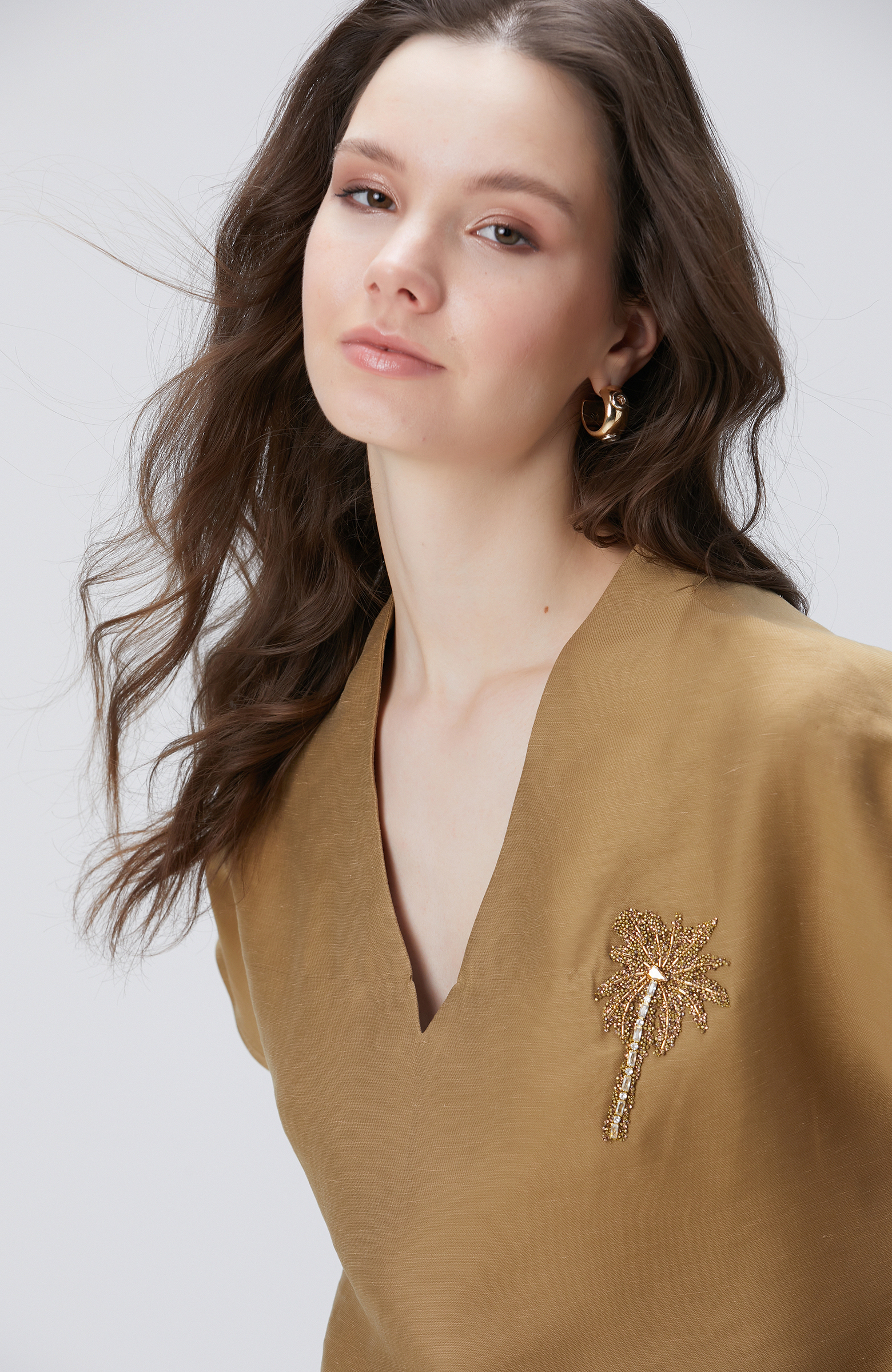 Limited  Yağ Yeşili  Bluz