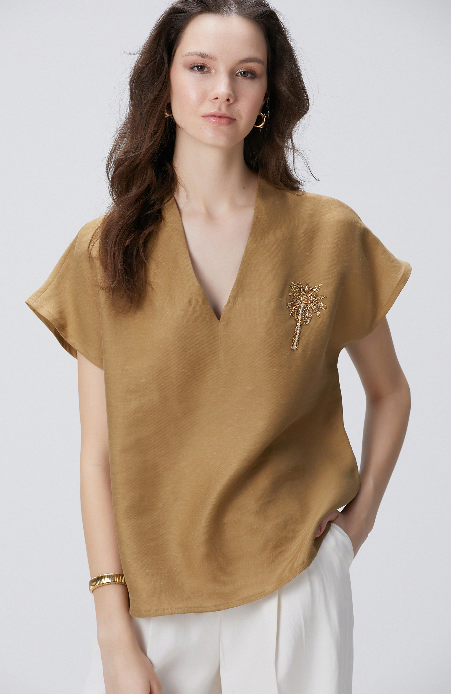 Limited  Yağ Yeşili  Bluz