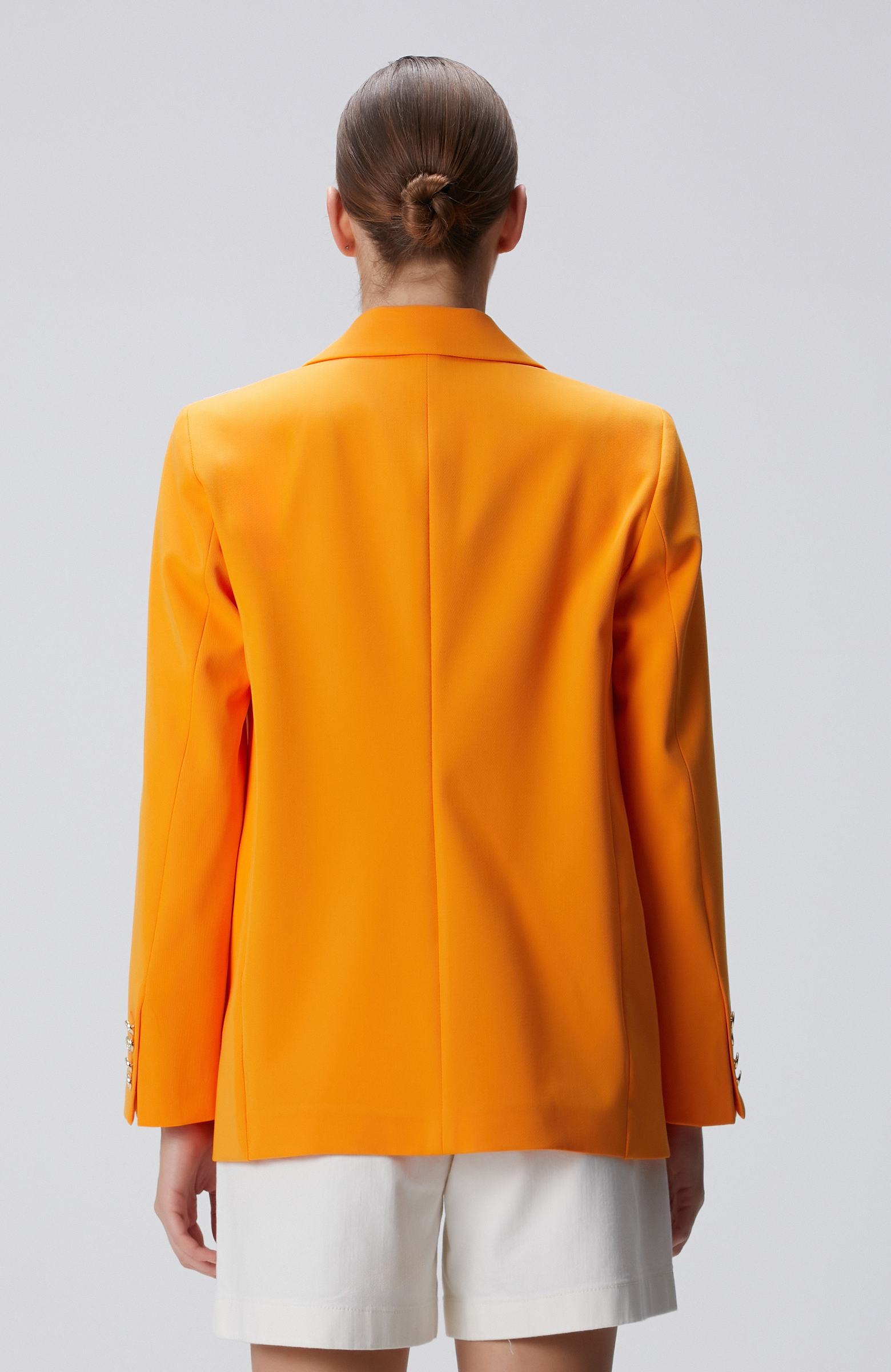 Turuncu Blazer Ceket