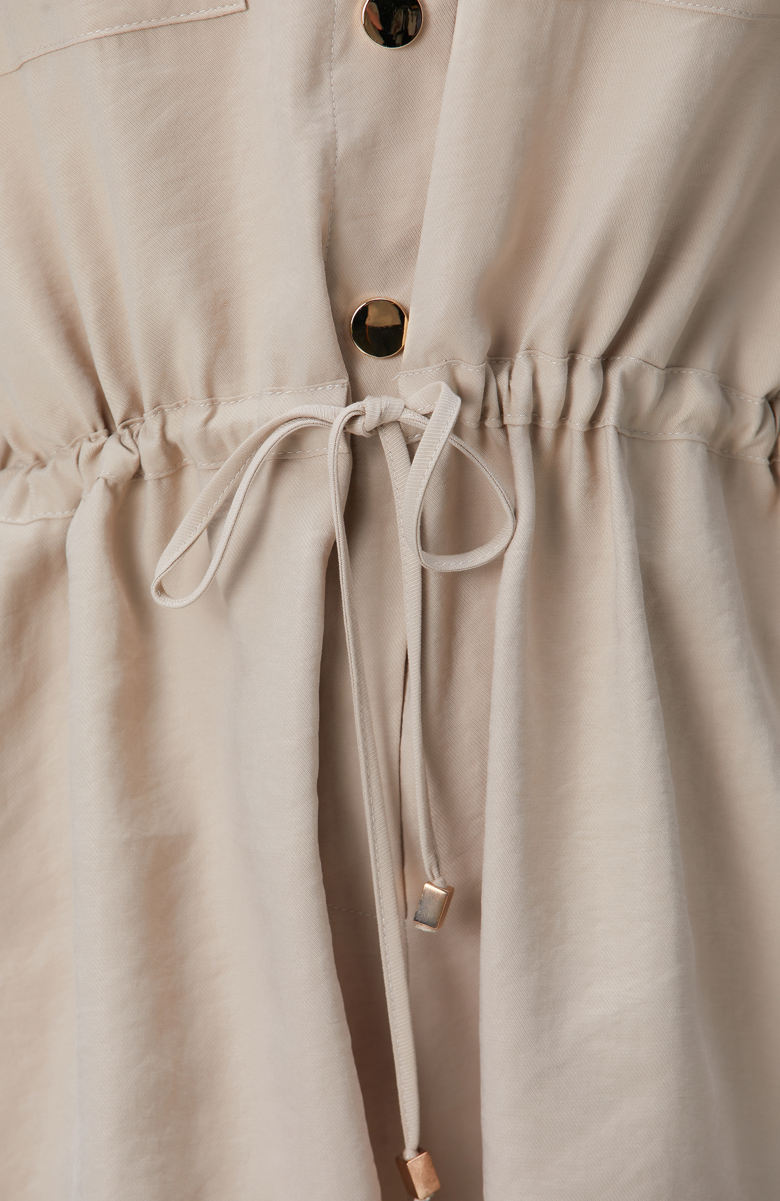 Bej Safari Şort Tulum