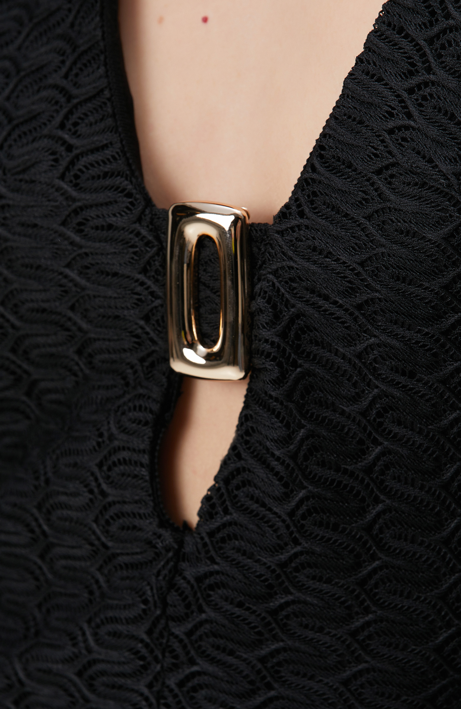 Siyah Maksi Plaj Elbisesi