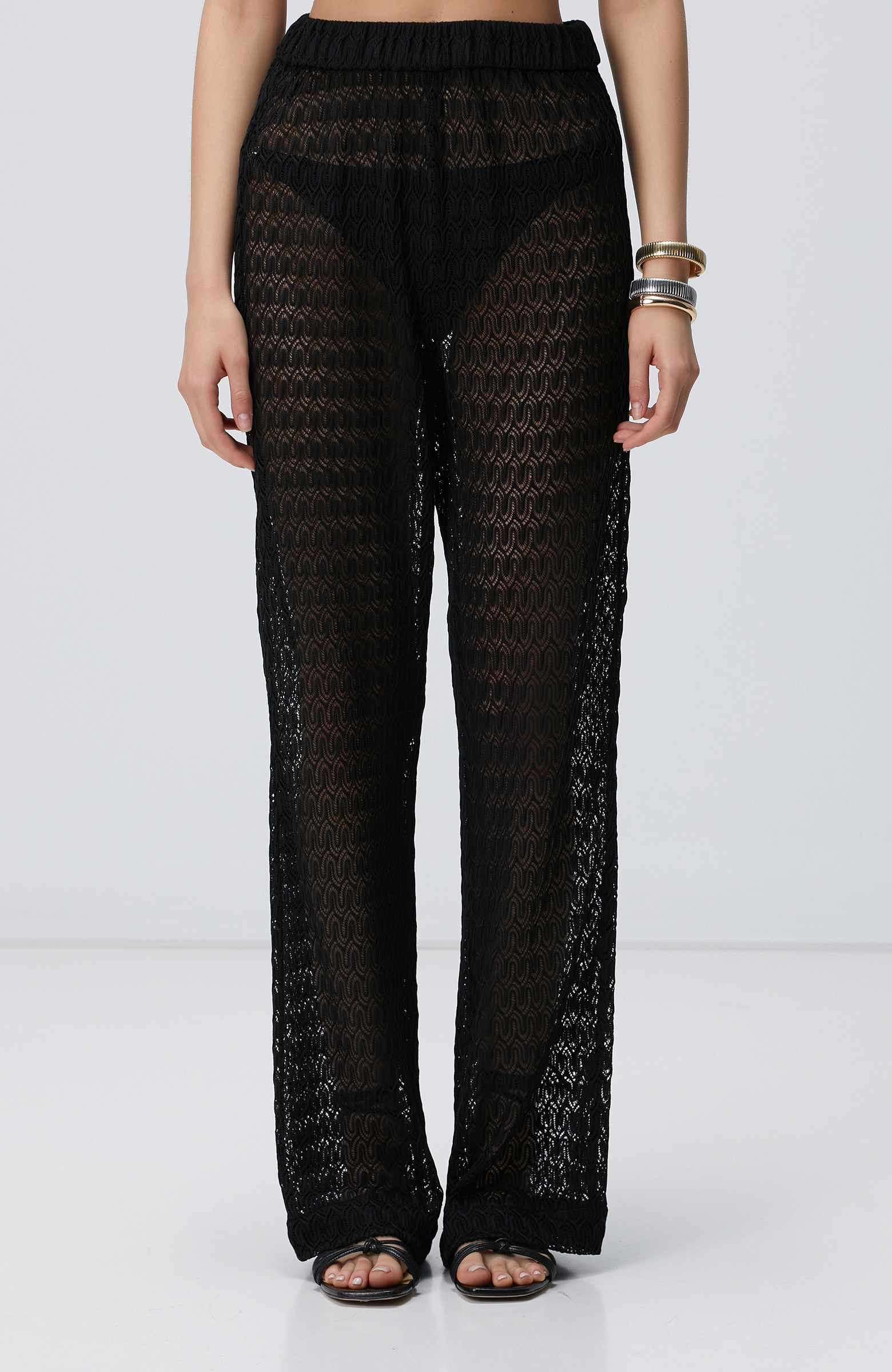 Siyah Plaj Pantolonu