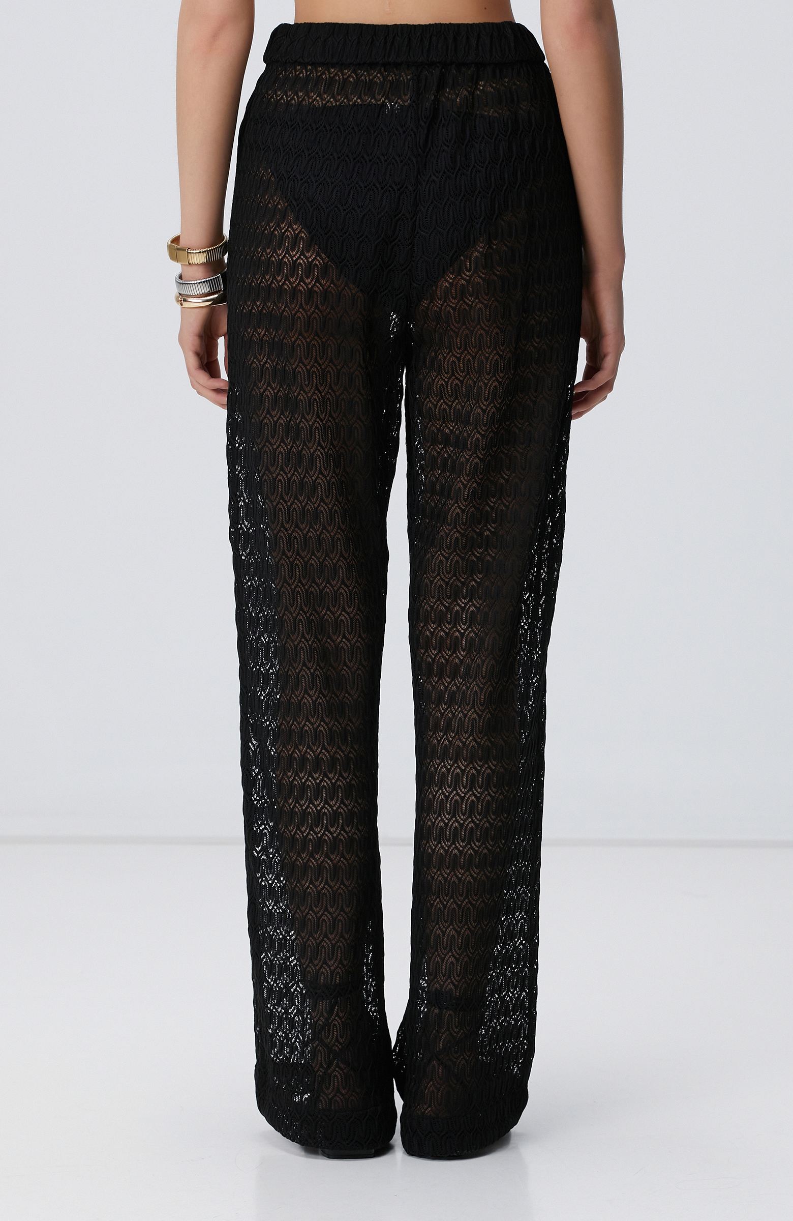 Siyah Plaj Pantolonu