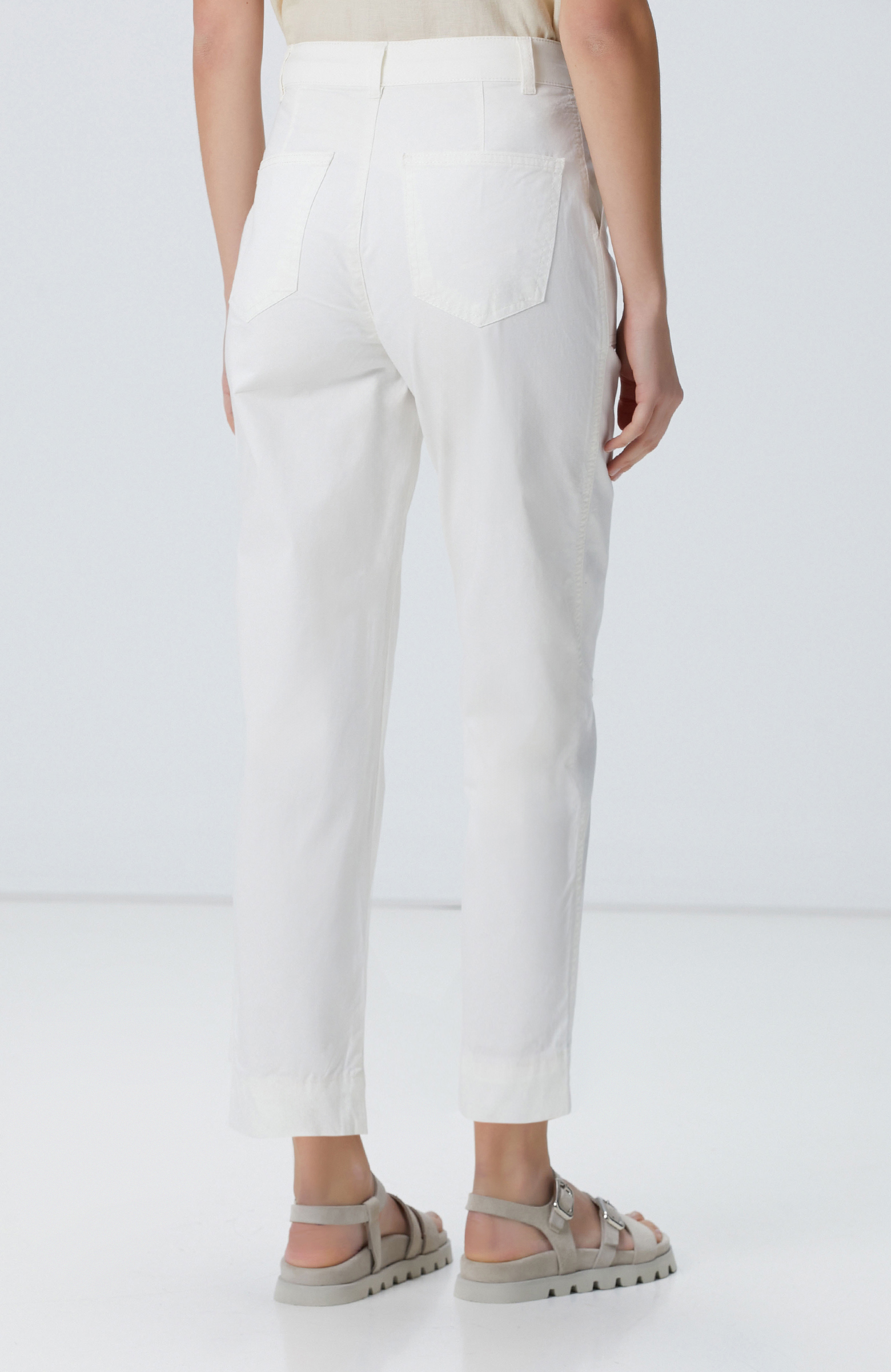 Kırık Beyaz Casual Pantolon