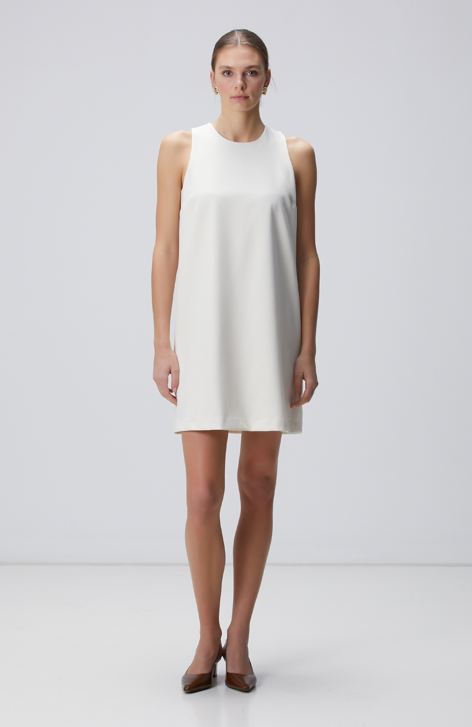 Kırık Beyaz Elbise