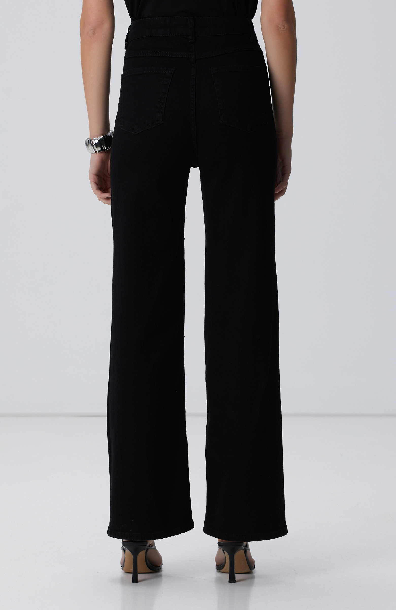 Siyah Denim Pantolon