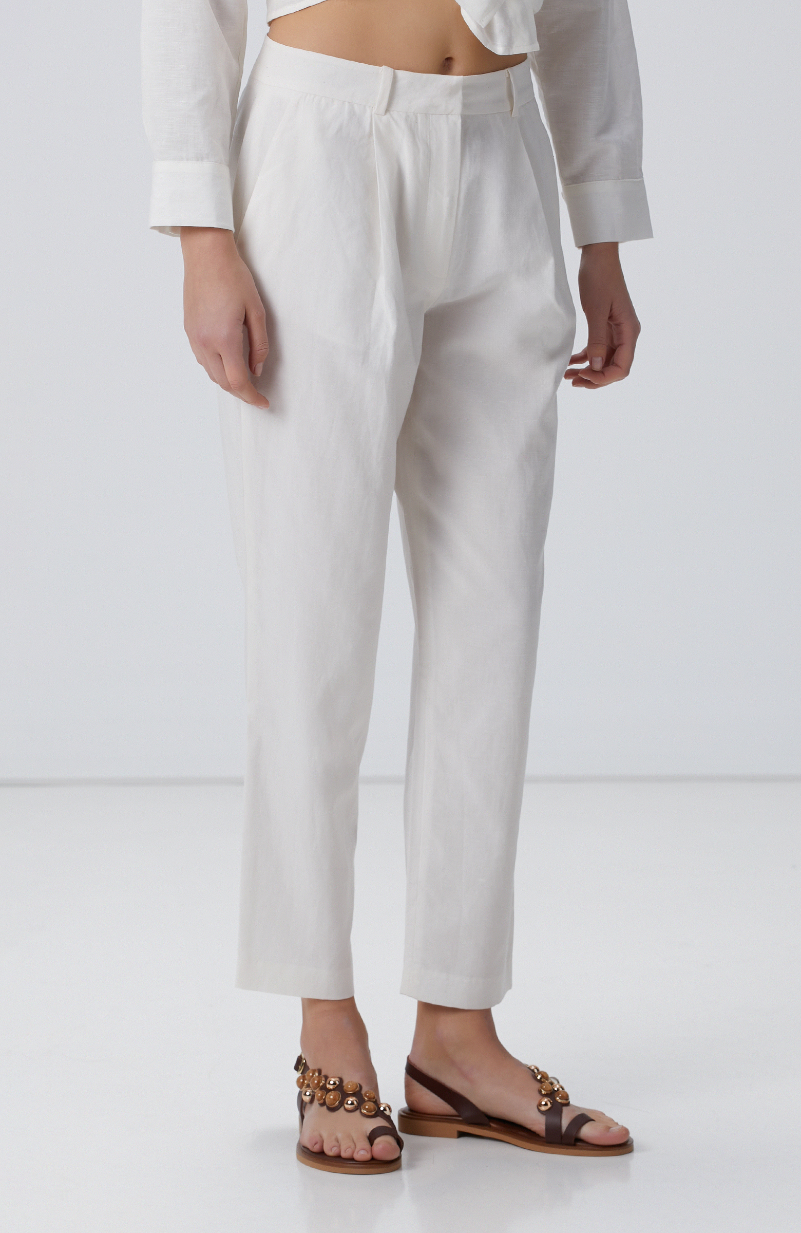 Kırık Beyaz Pantolon