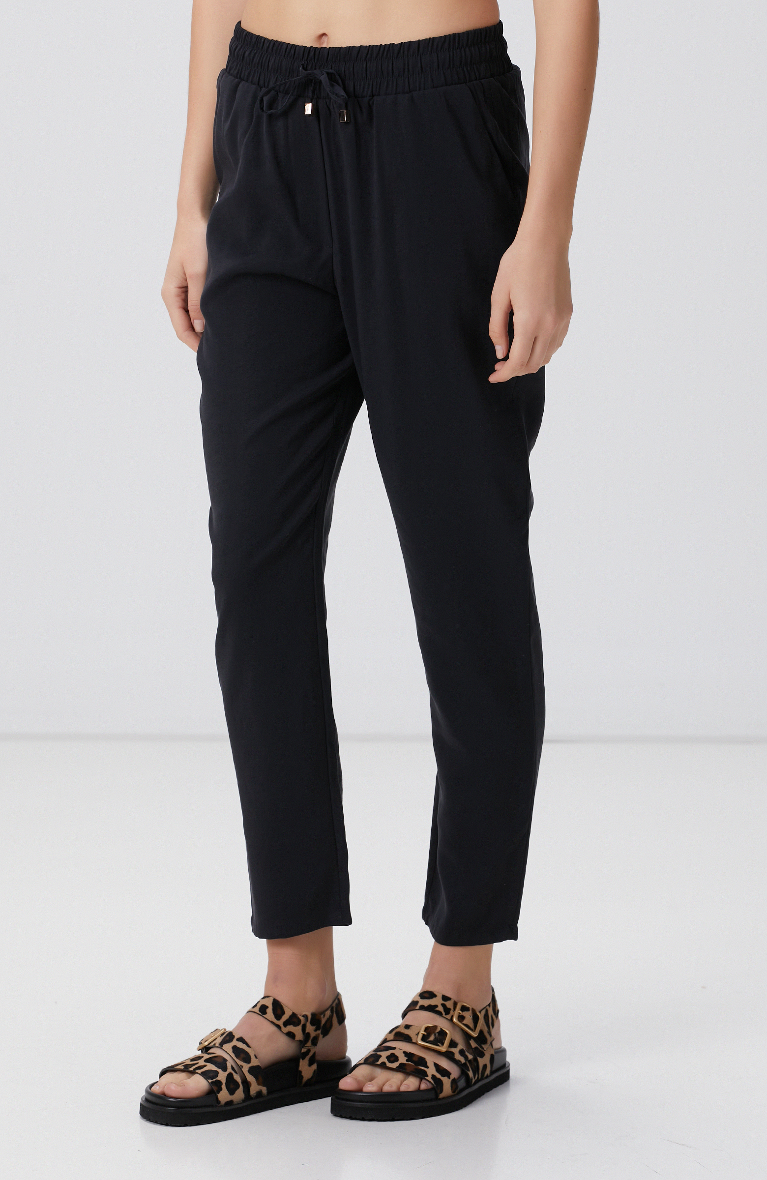 Siyah Basic Jogger Pantolon
