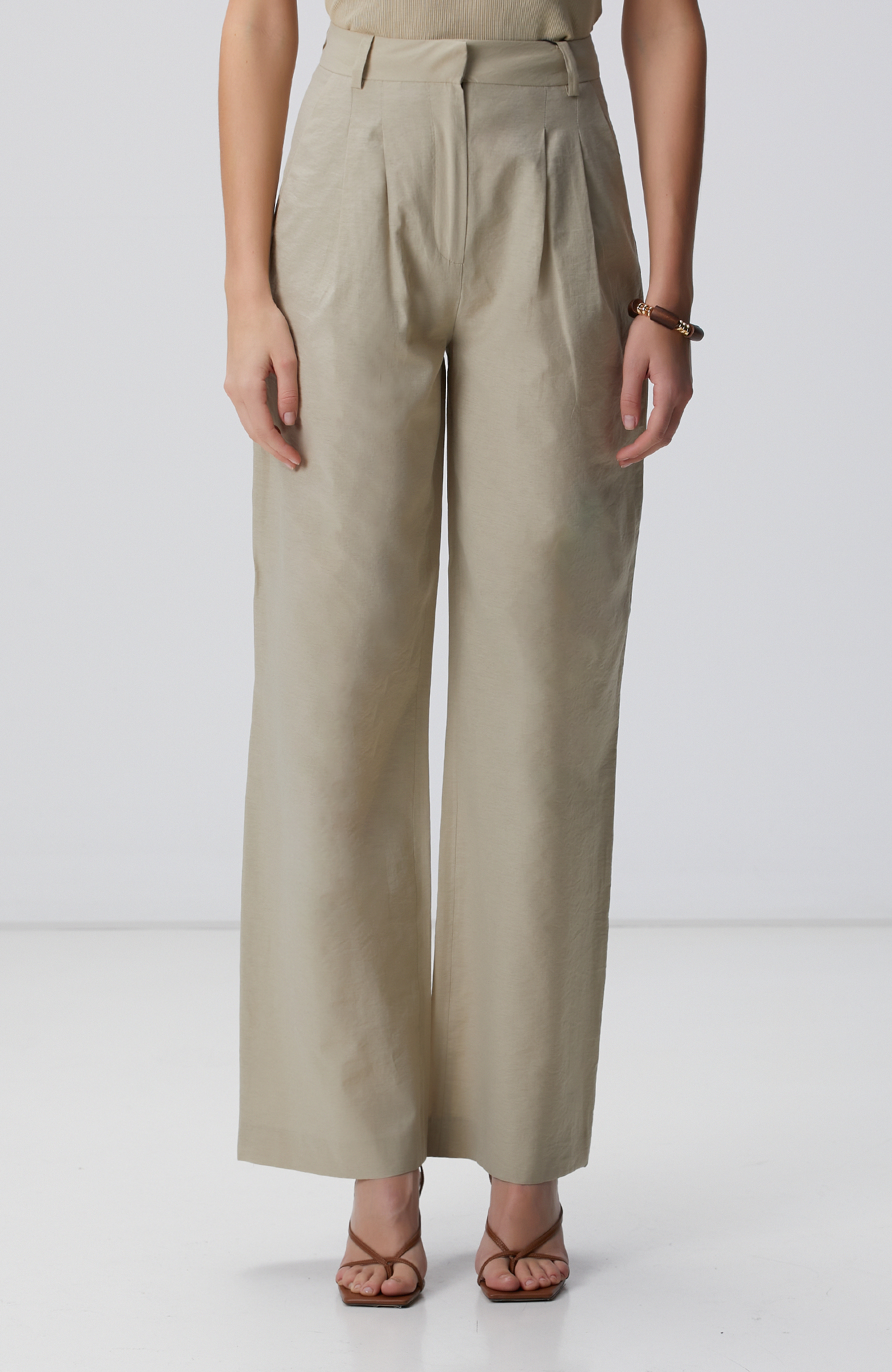 Açık Haki Pantolon