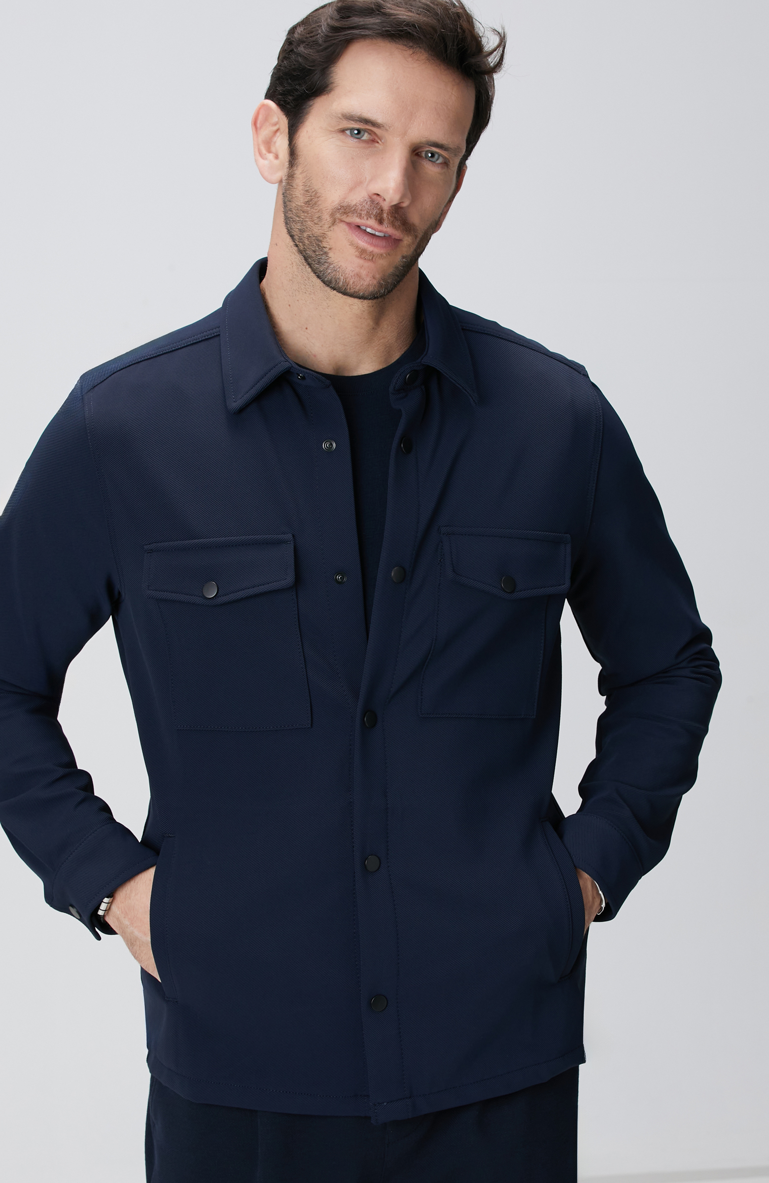 N-Tech Lacivert Dış Gömlek