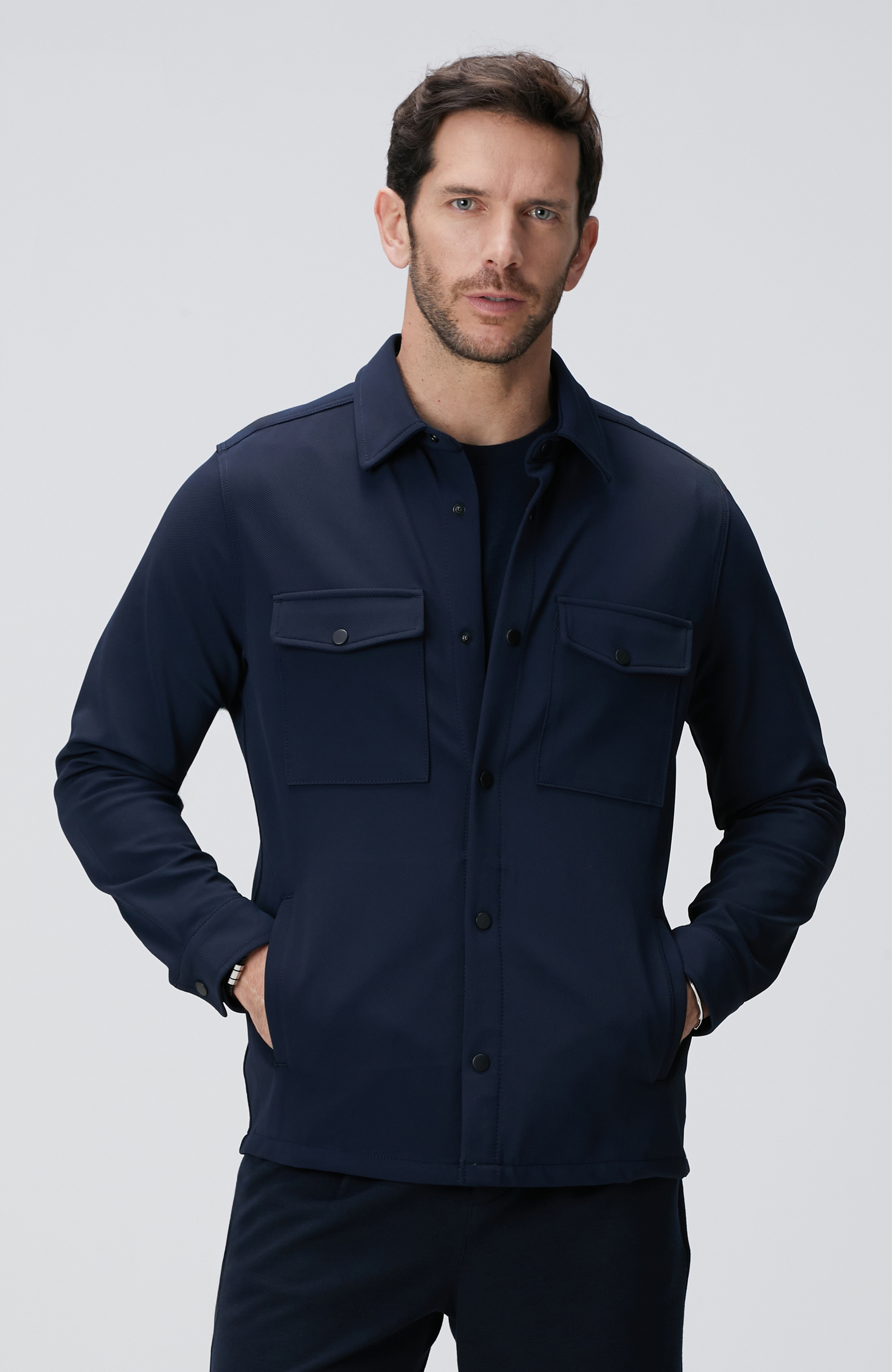 N-Tech Lacivert Dış Gömlek