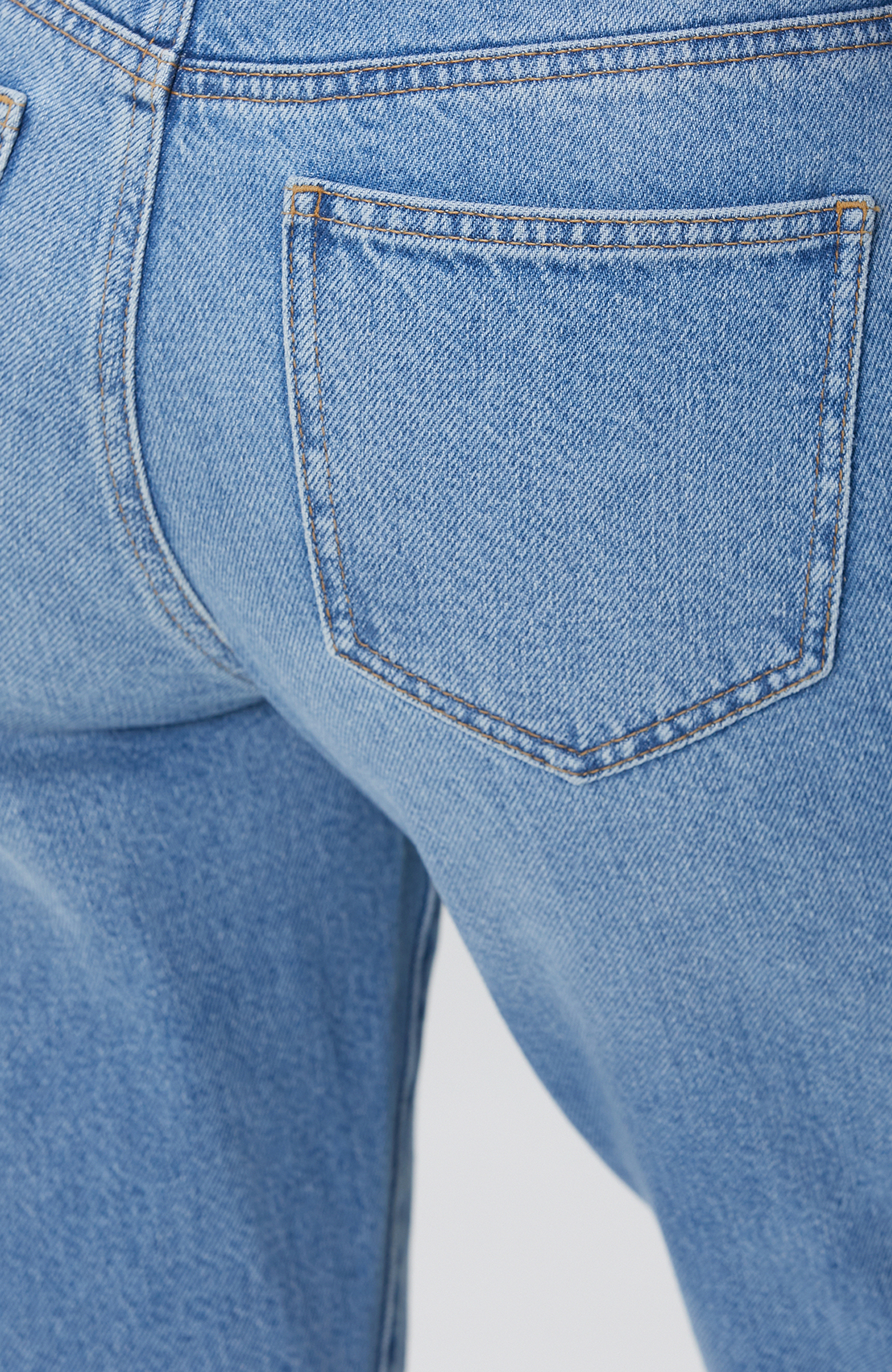 Açık İndigo Denim Pantolon
