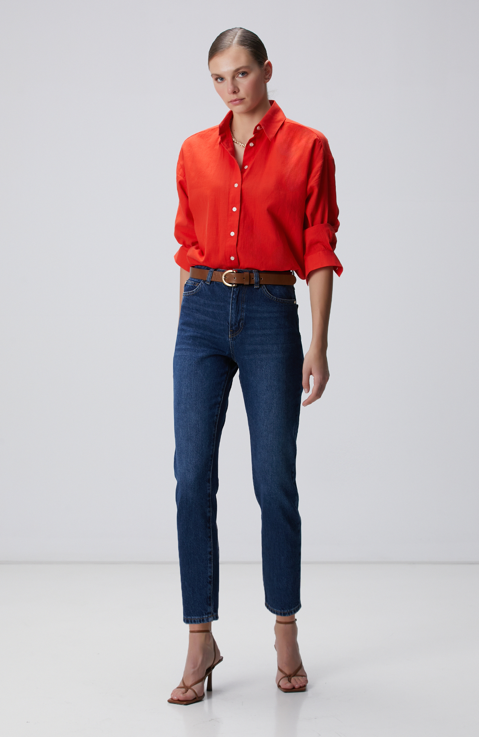 Indigo Denim Pantolon