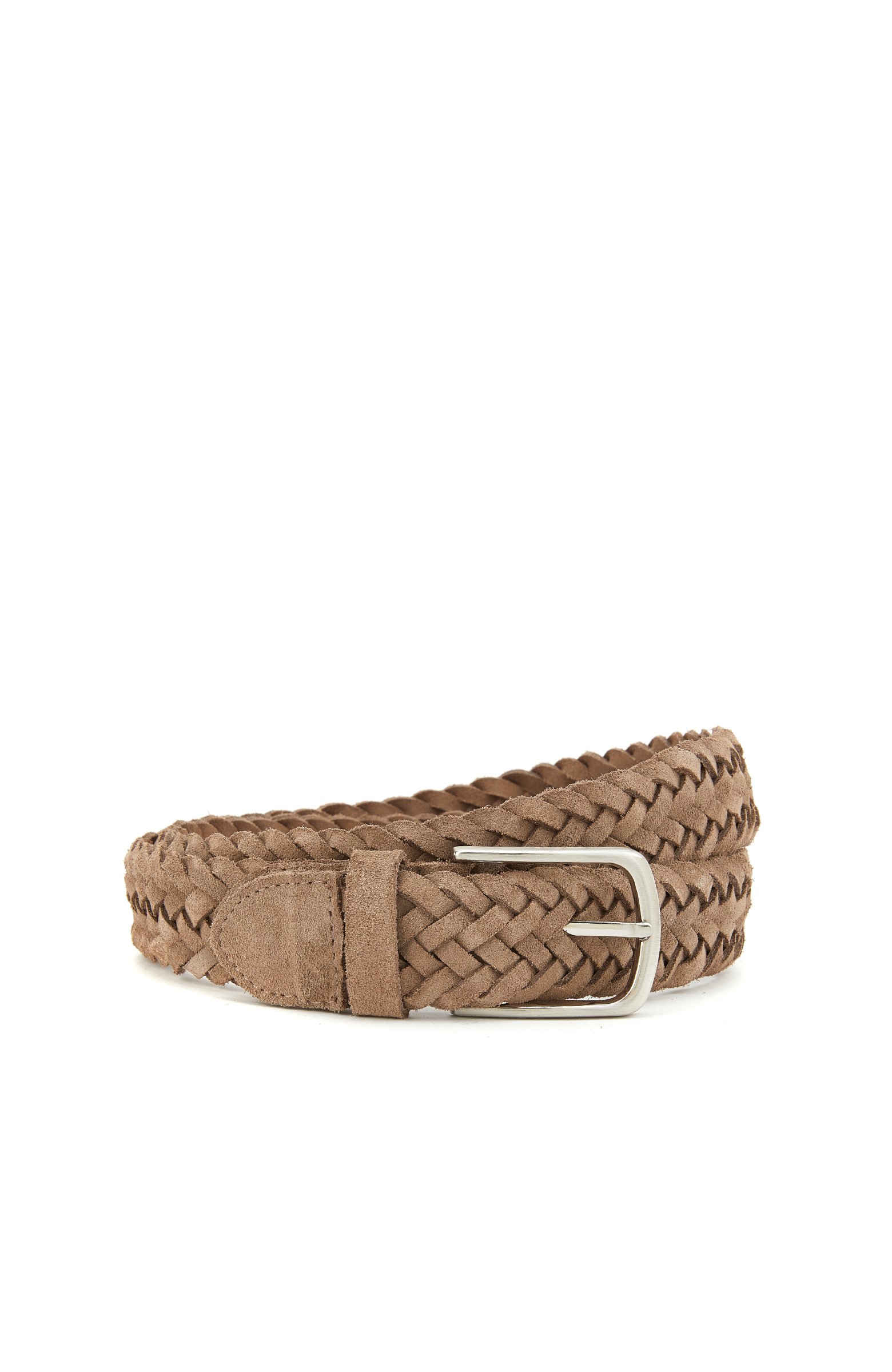 Vizon Örgü Erkek Süet Kemer