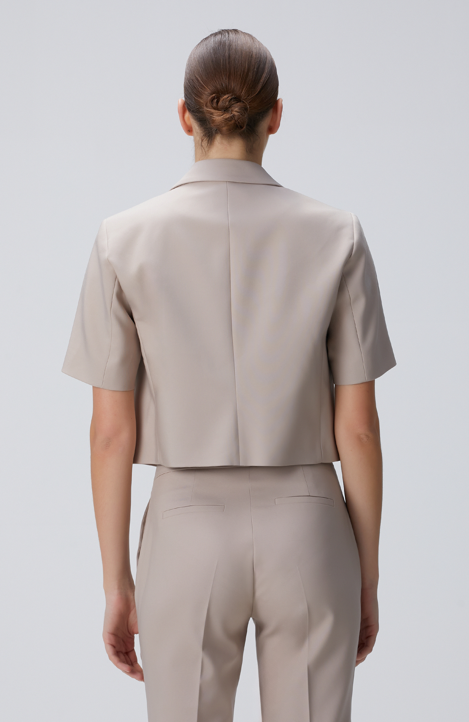 Vizon Tek Metal Düğmeli Ceket