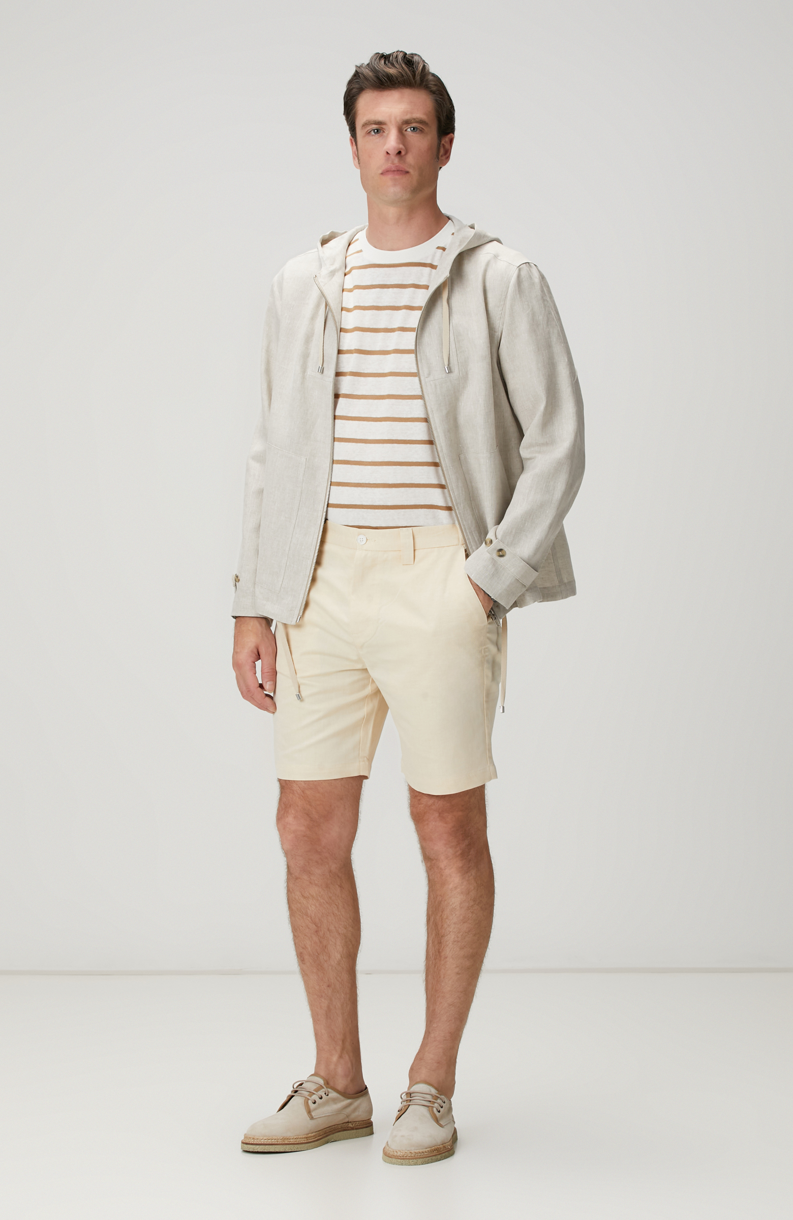 Naturel Keten Sweatshirt