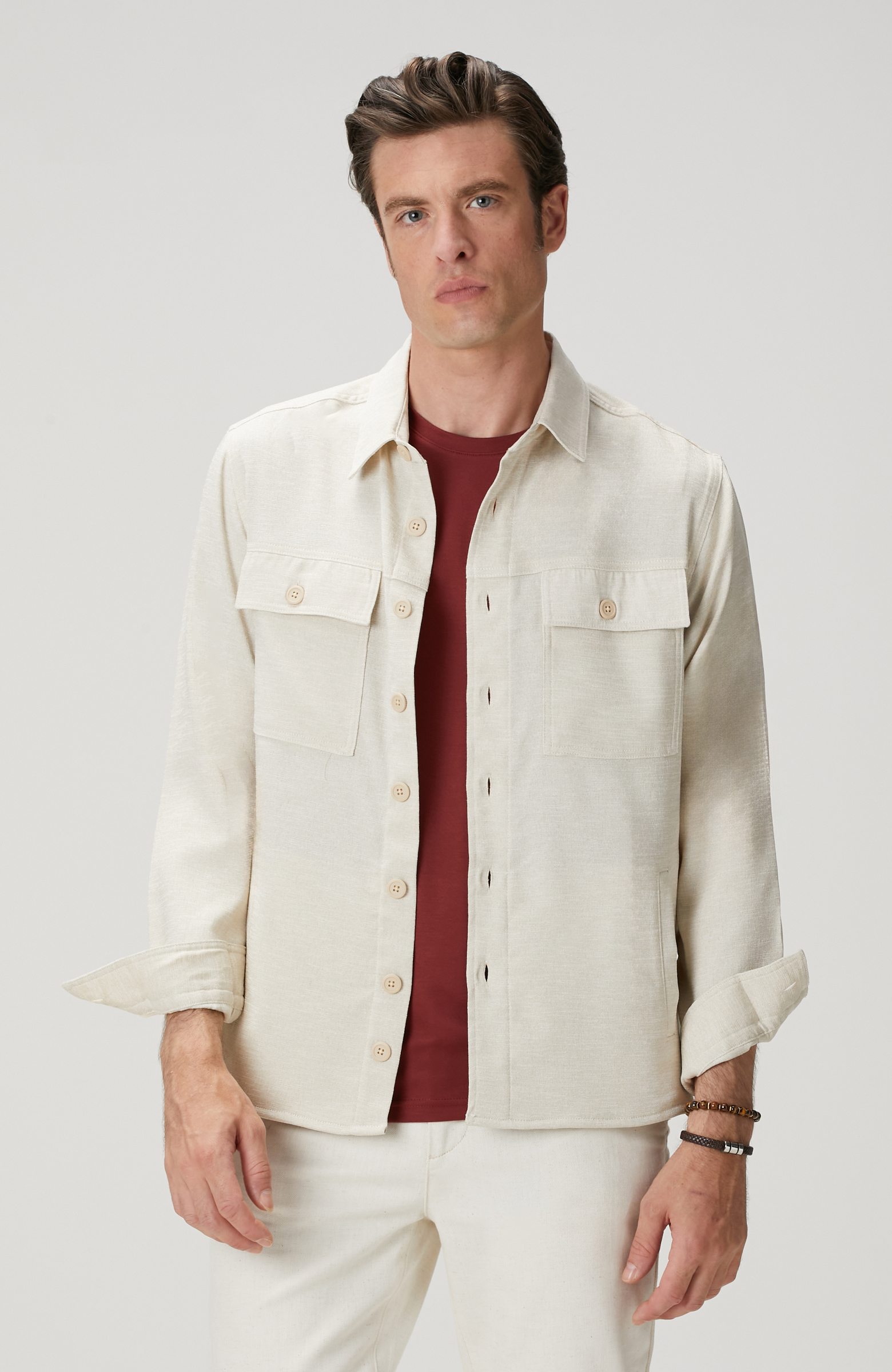 Naturel Dış Gömlek