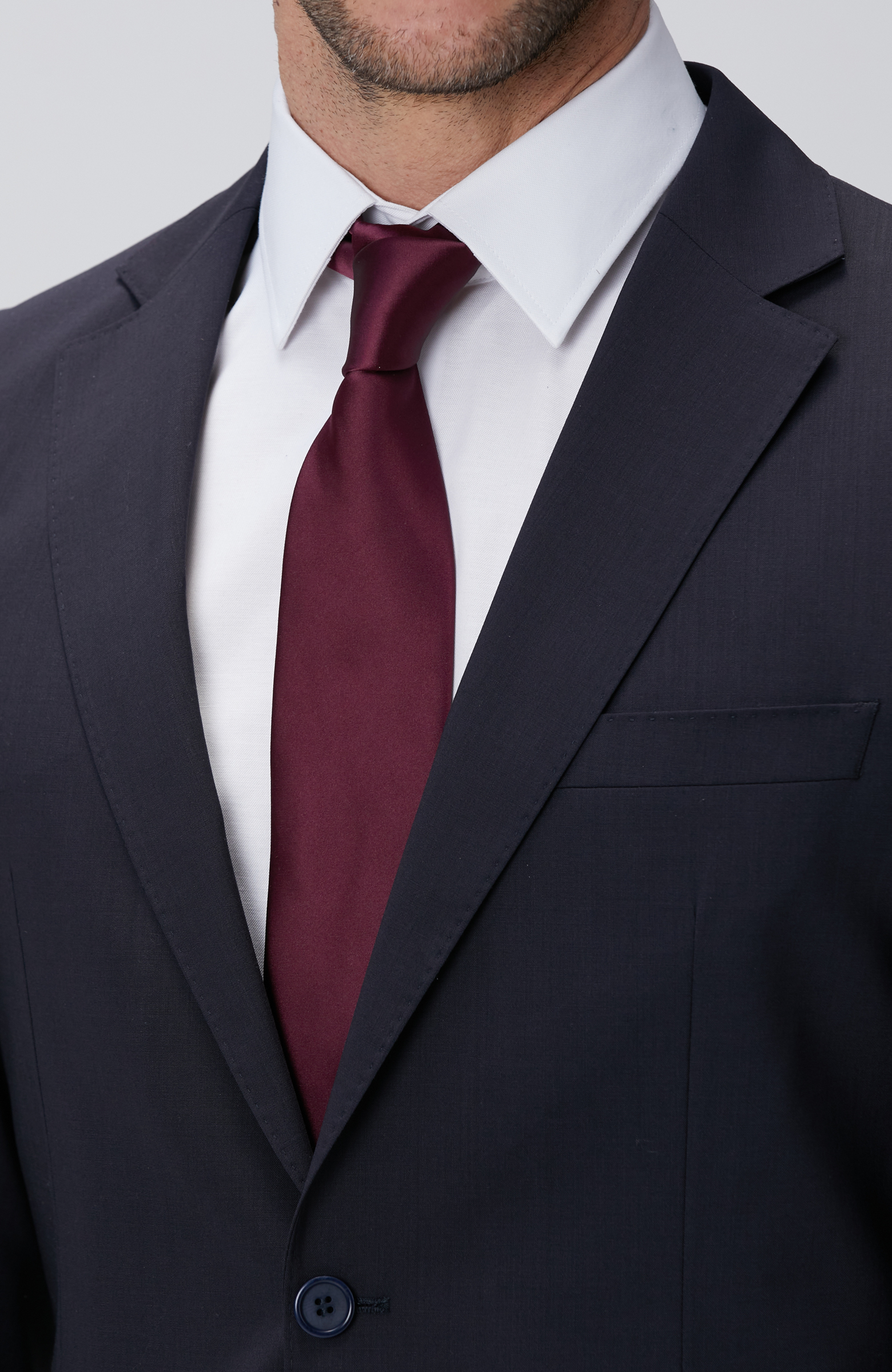 Lacivert Yün Takım Elbise