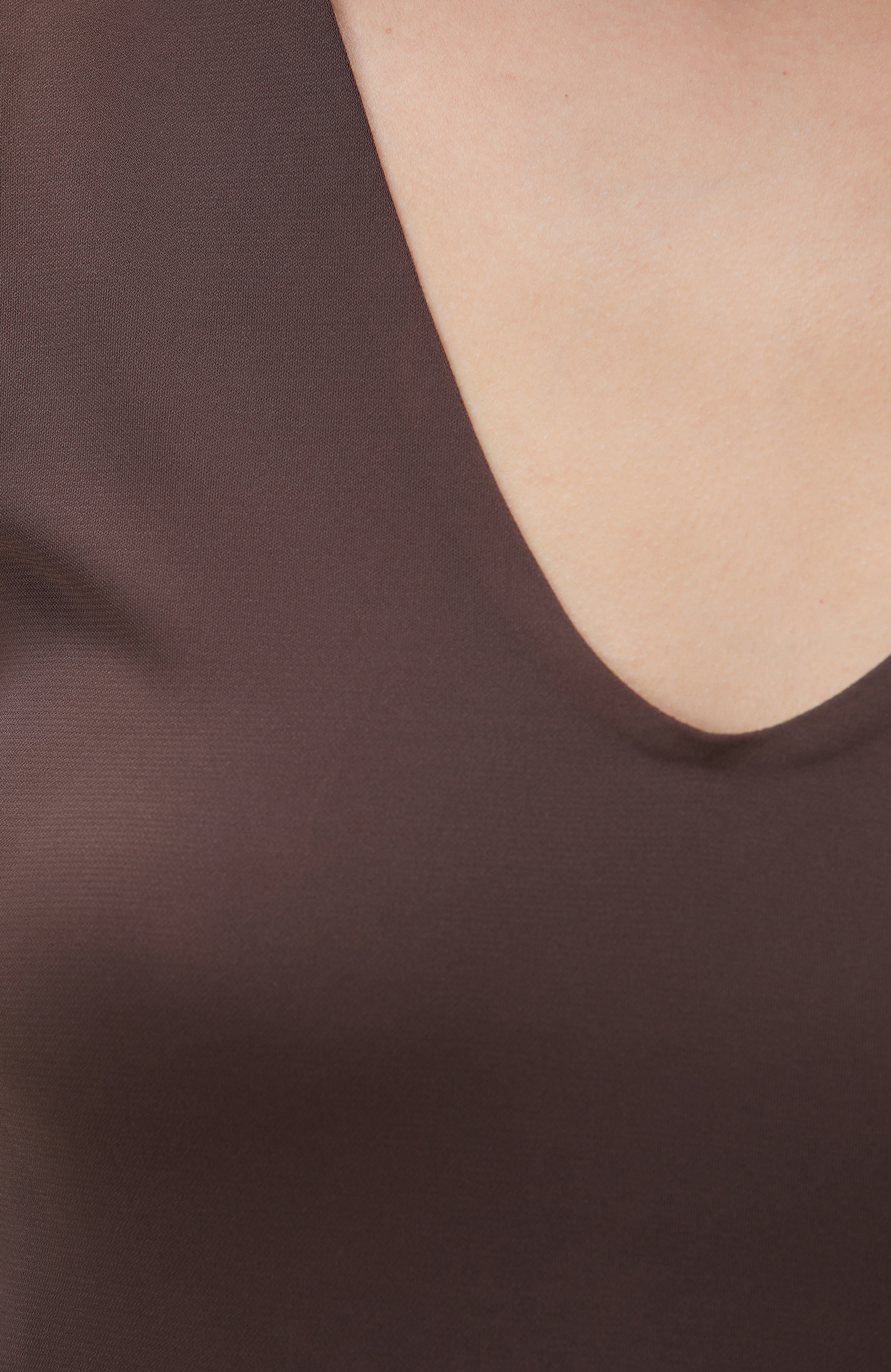 Koyu Kahverengi Bluz