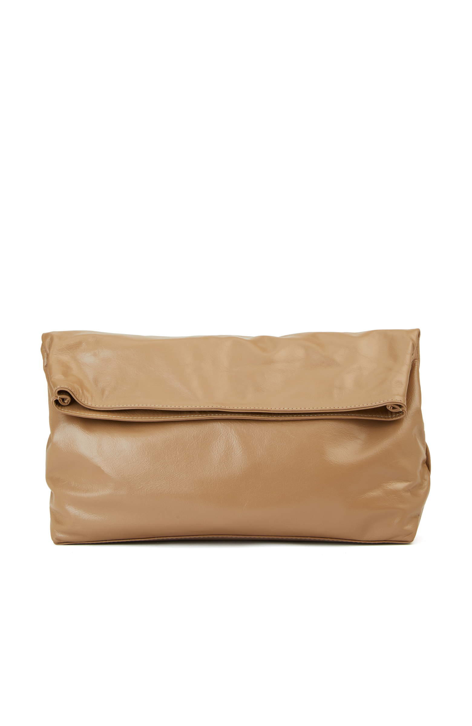 Vizon Kadın Rugan Deri El Portföyü