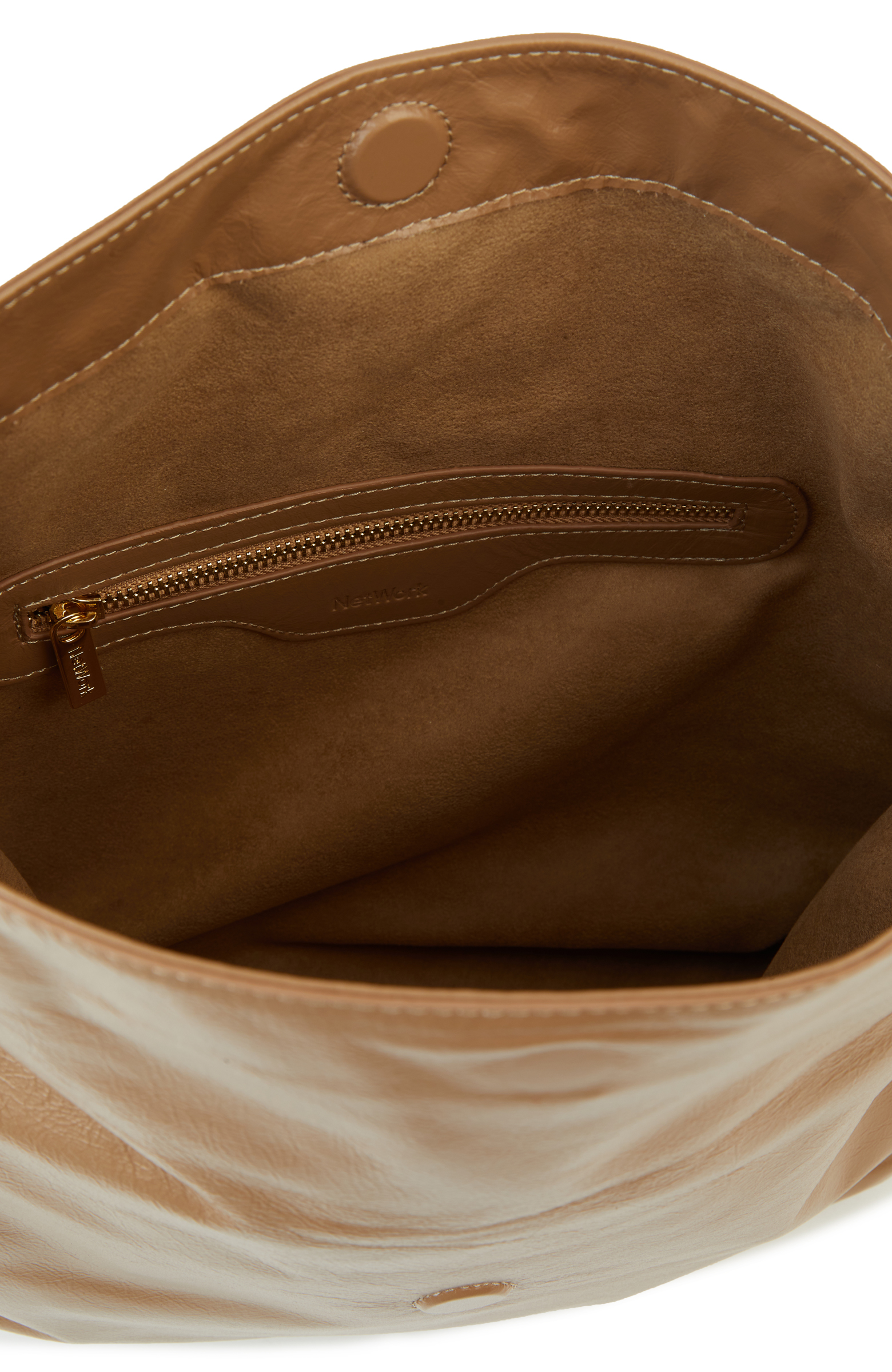 Vizon Kadın Rugan Deri El Portföyü