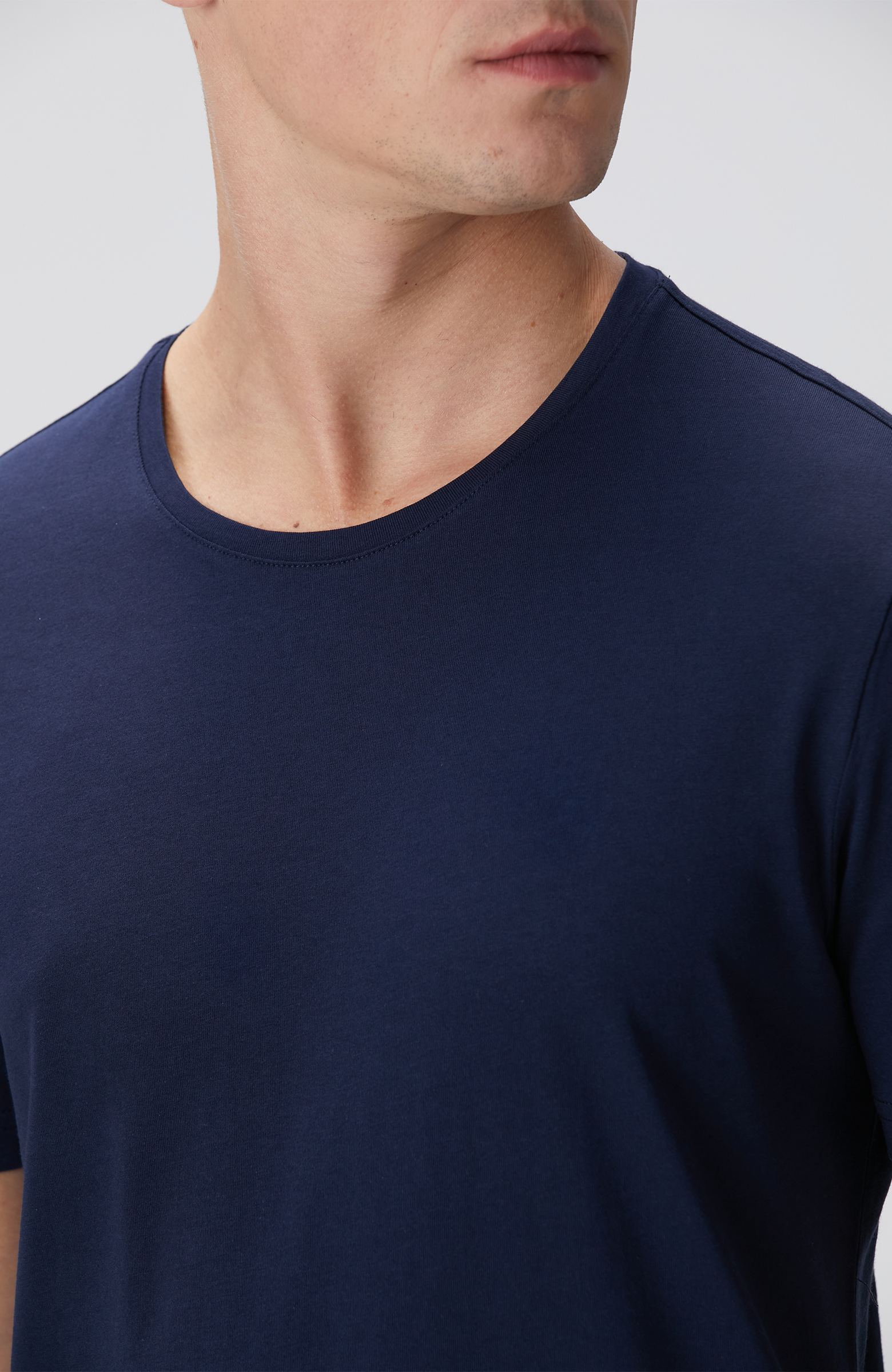 Lacivert Basic T-shirt