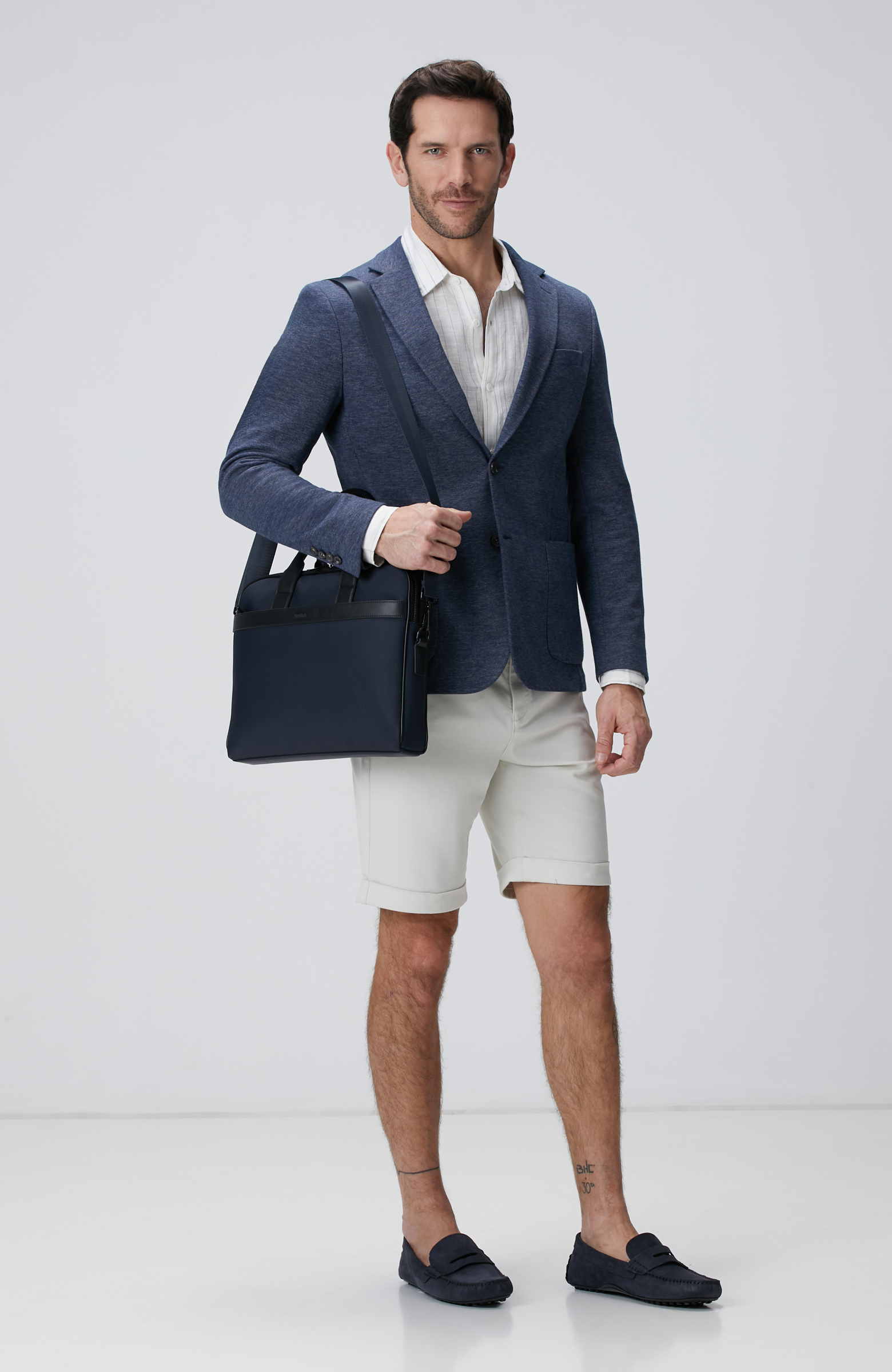 Lacivert Erkek Laptop Çantası