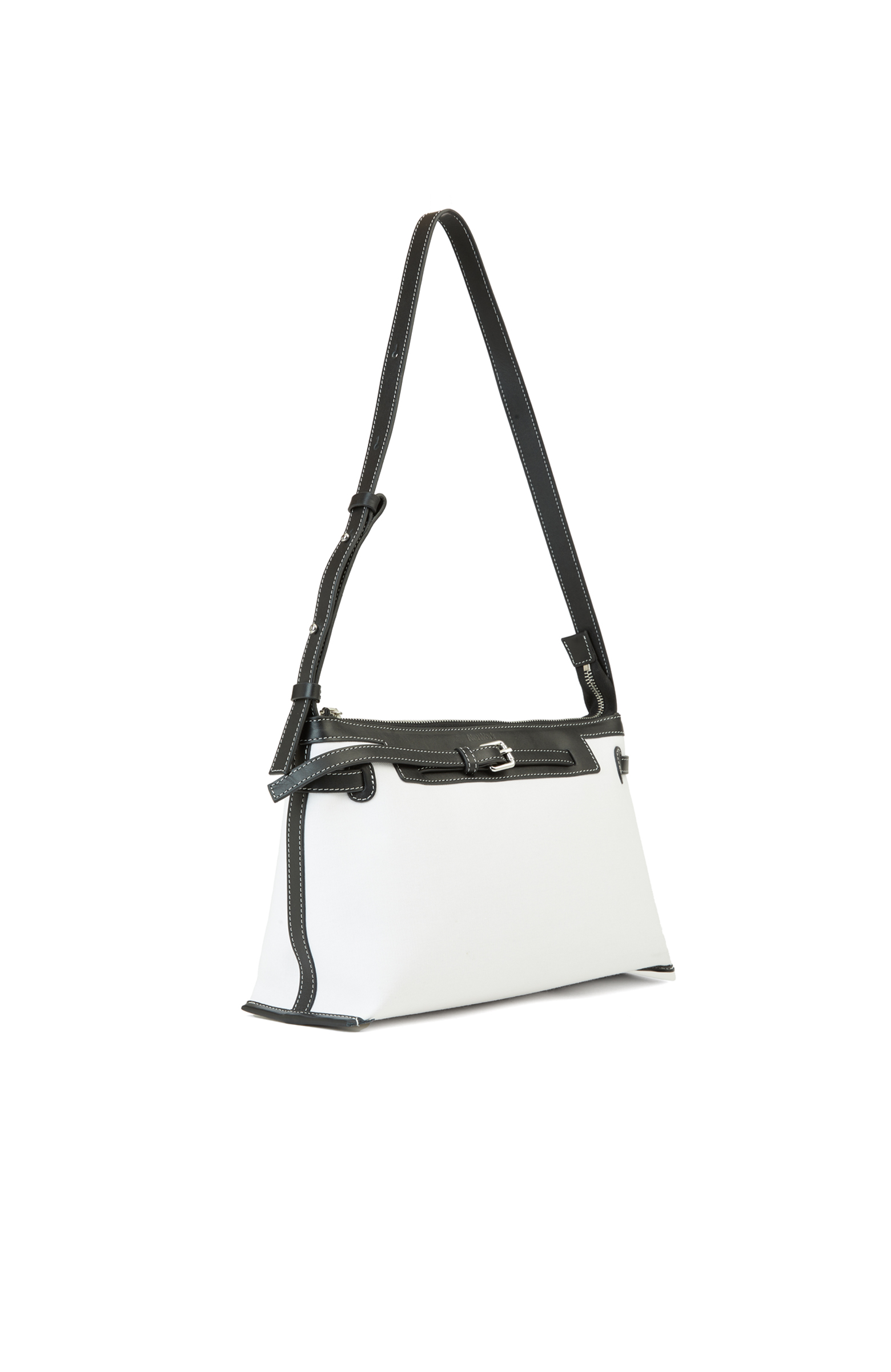 Bej Siyah Kadın Deri Çanta