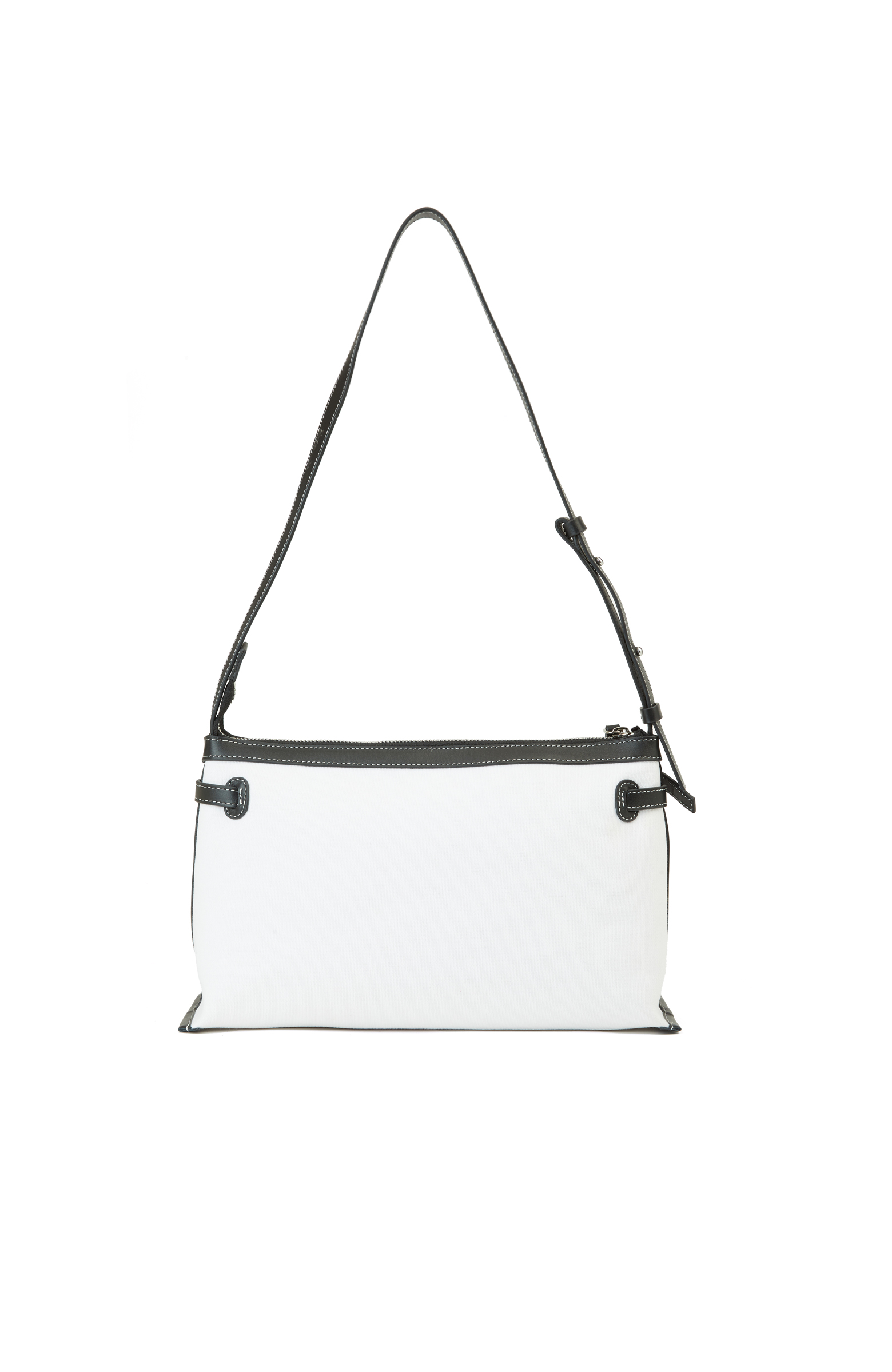 Bej Siyah Kadın Deri Çanta