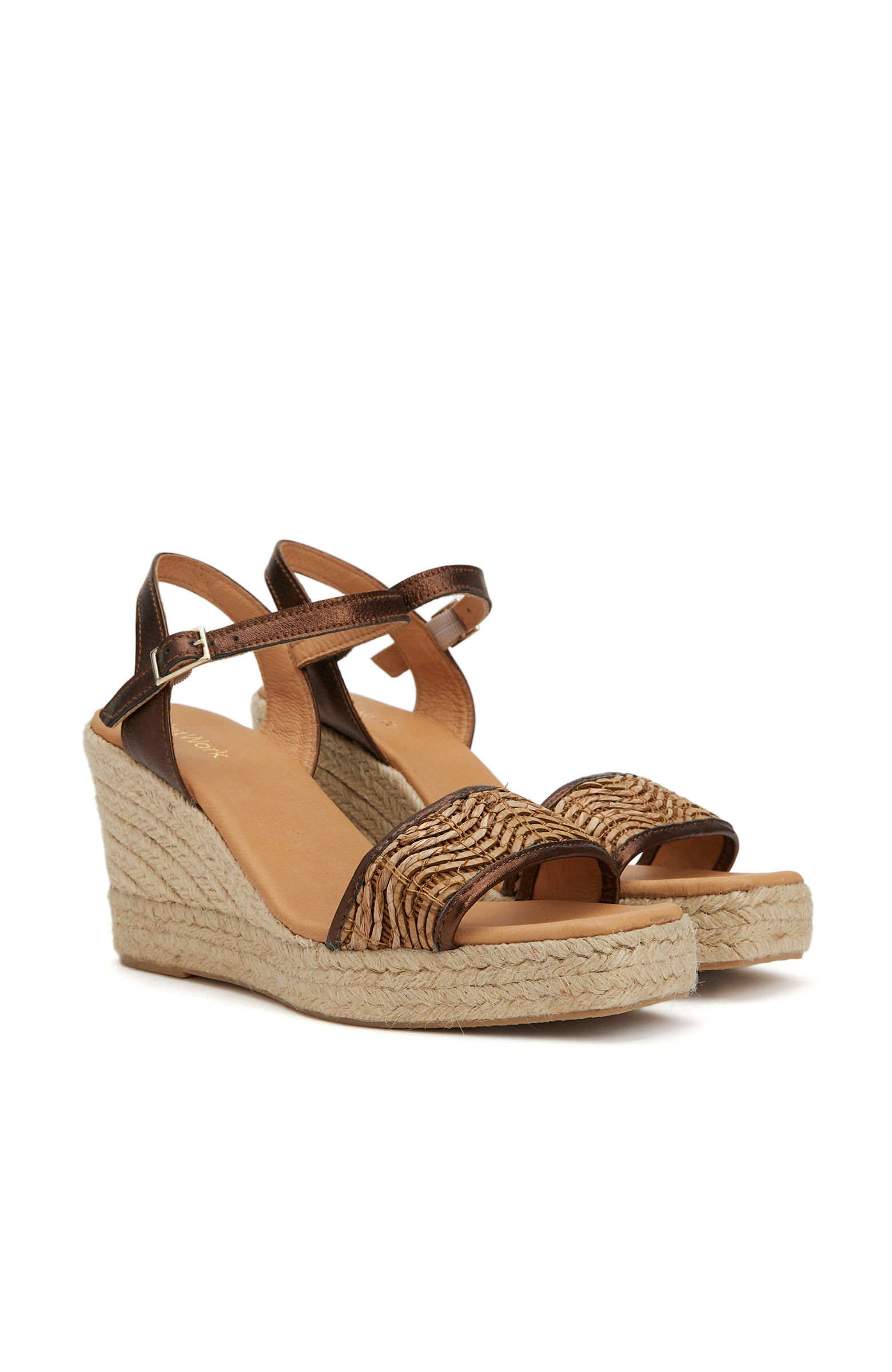 Bronz Kadın Espadril