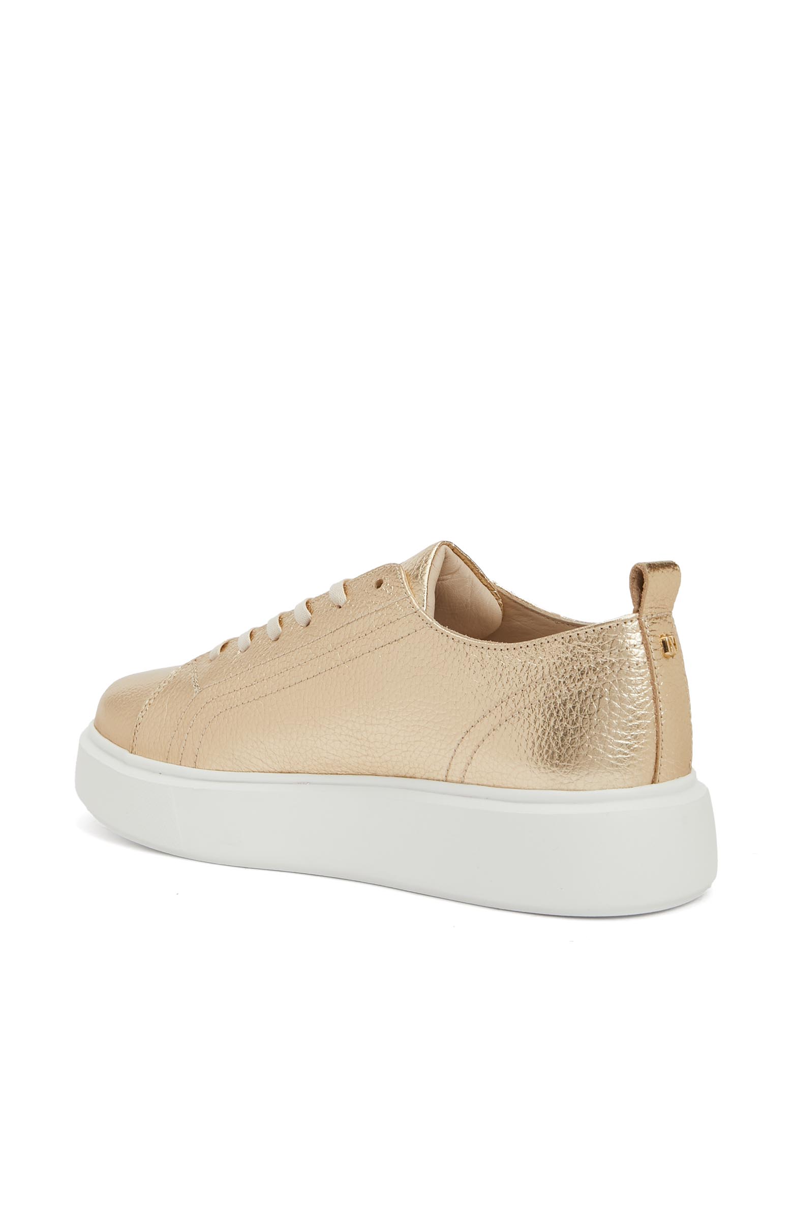 Gold Kadın Deri Sneaker