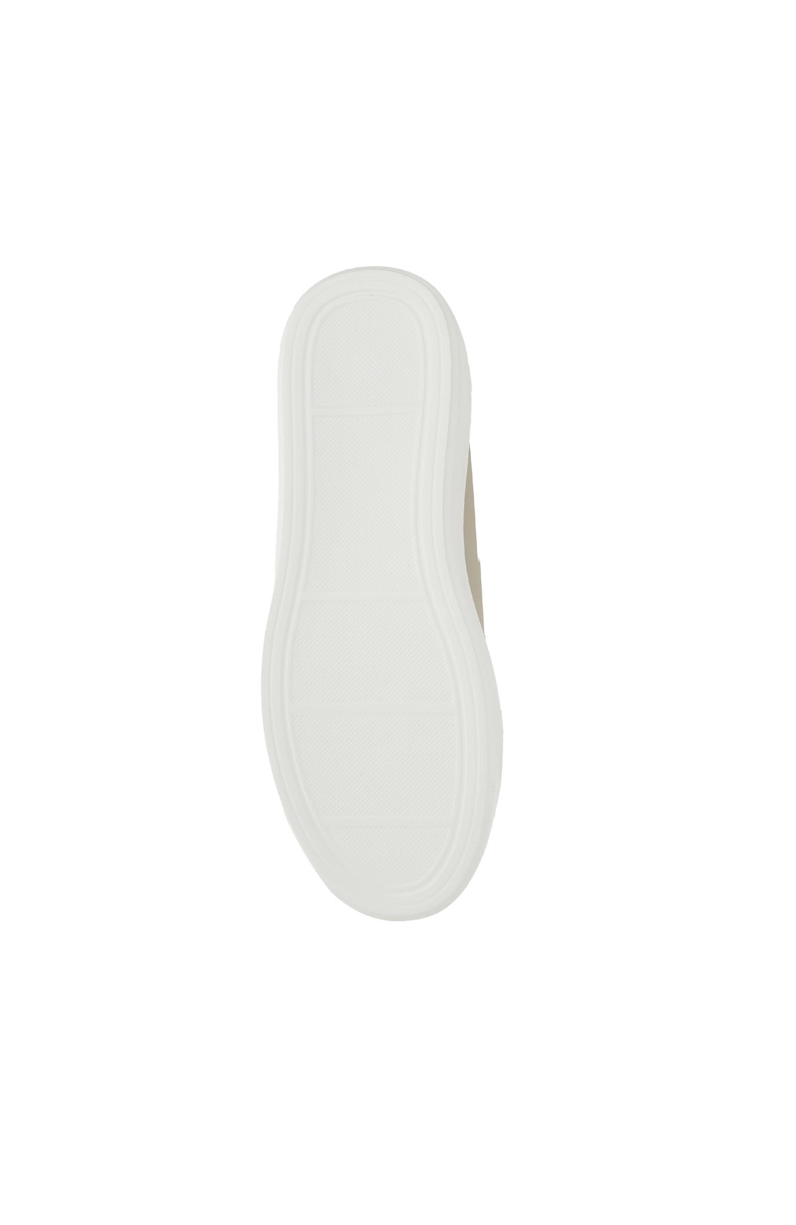 Bej Kadın Deri Sneaker