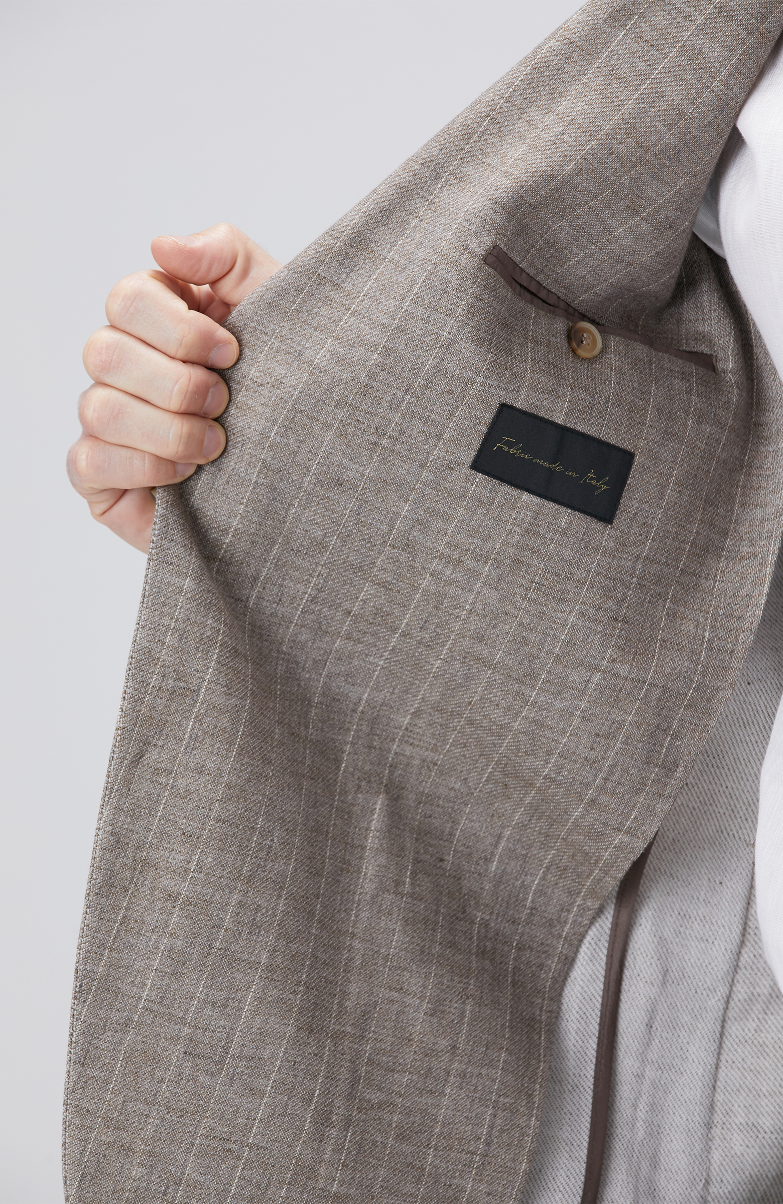 Vizon Keten Karışımlı Takım Elbise