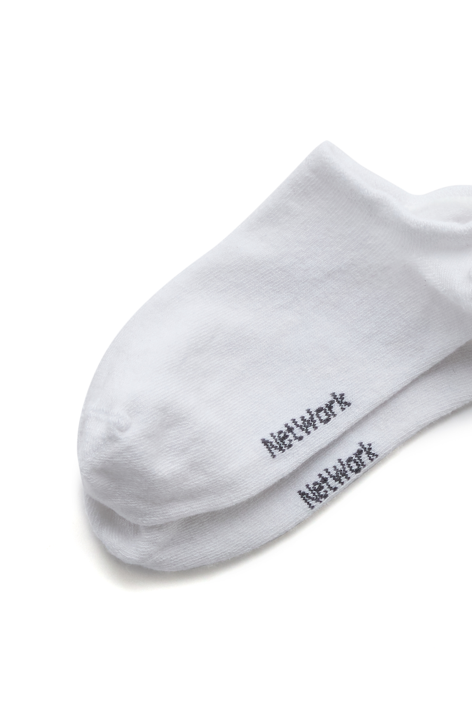 Gri Beyaz 2li Kadın Bambu Çorap Seti