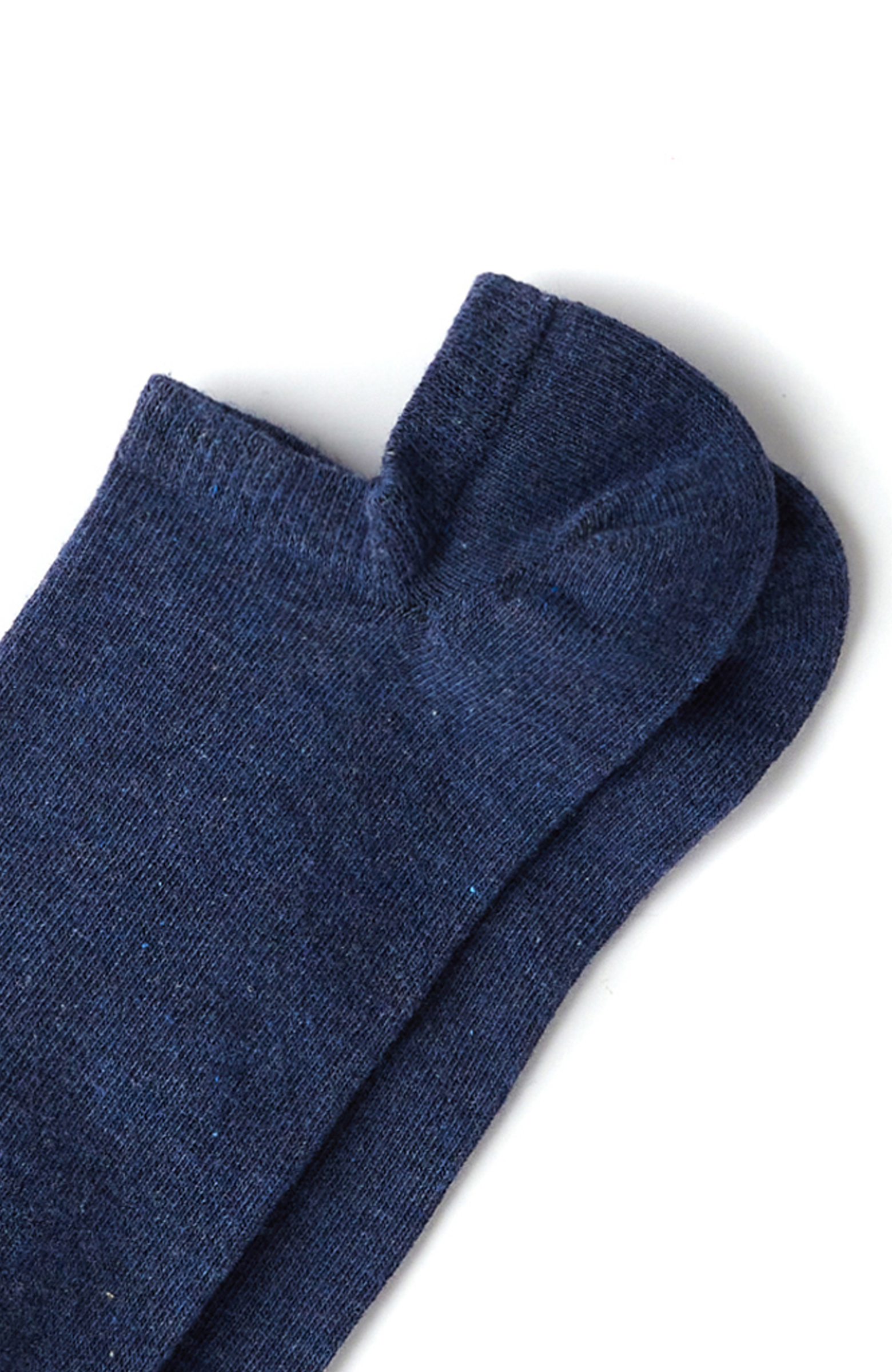 Beyaz Indigo Bambu Erkek 2li Çorap Seti