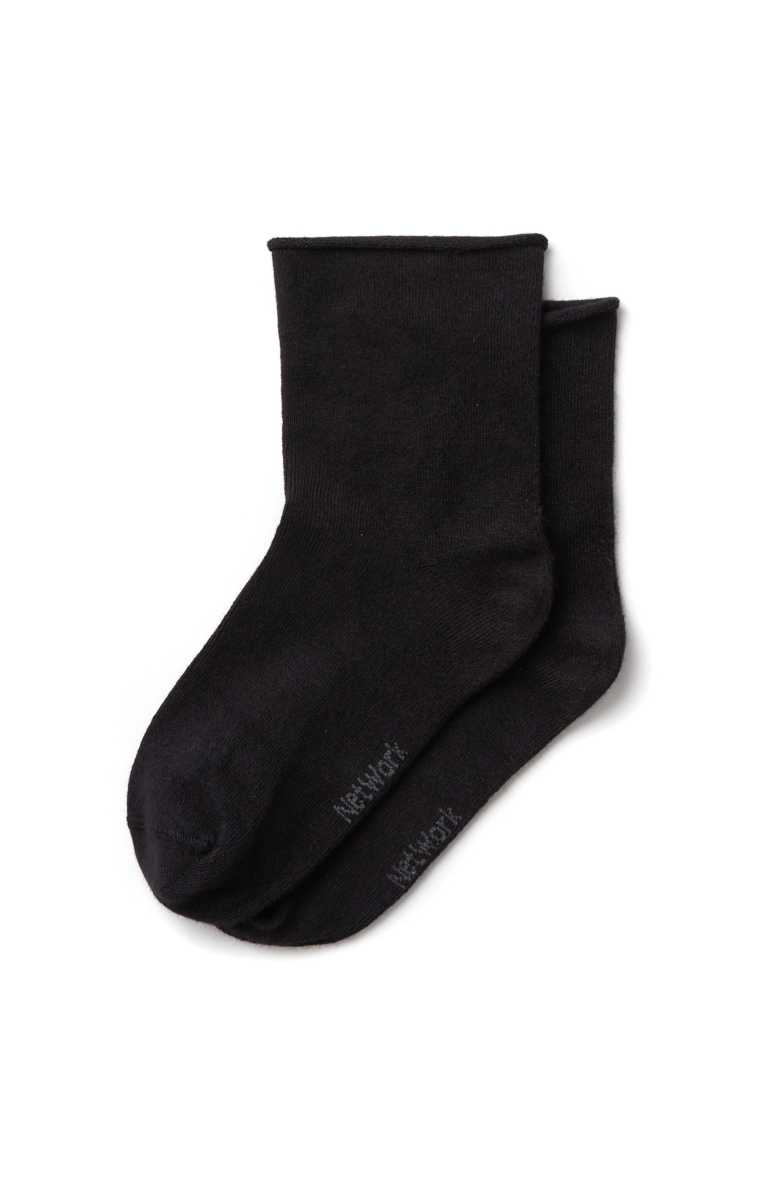 Siyah Bambu Kadın Çorap