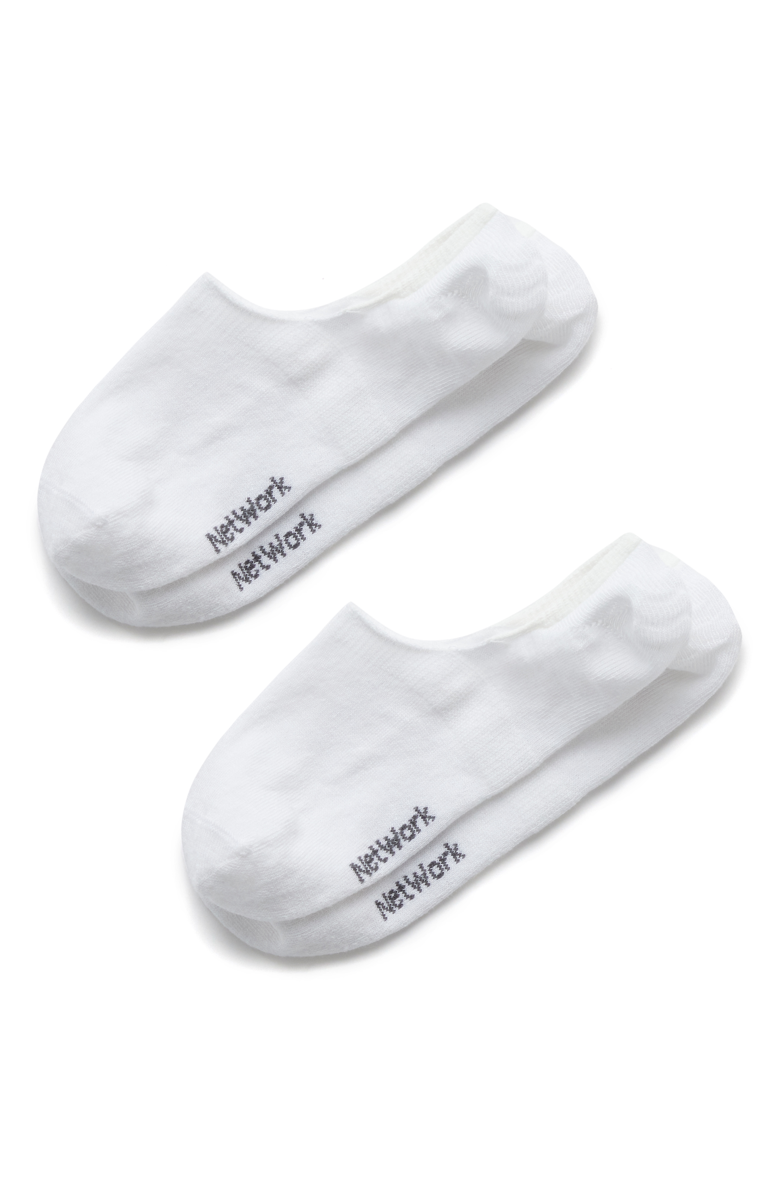 Beyaz 2li Kadın Bambu Çorap Seti