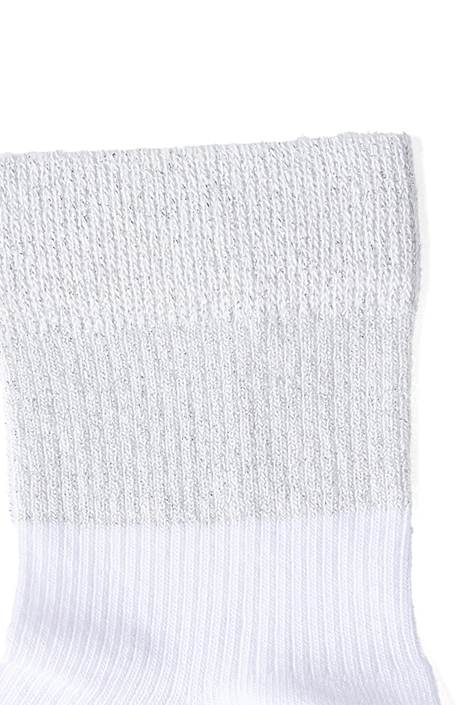 Beyaz Bambu Kadın Çorap