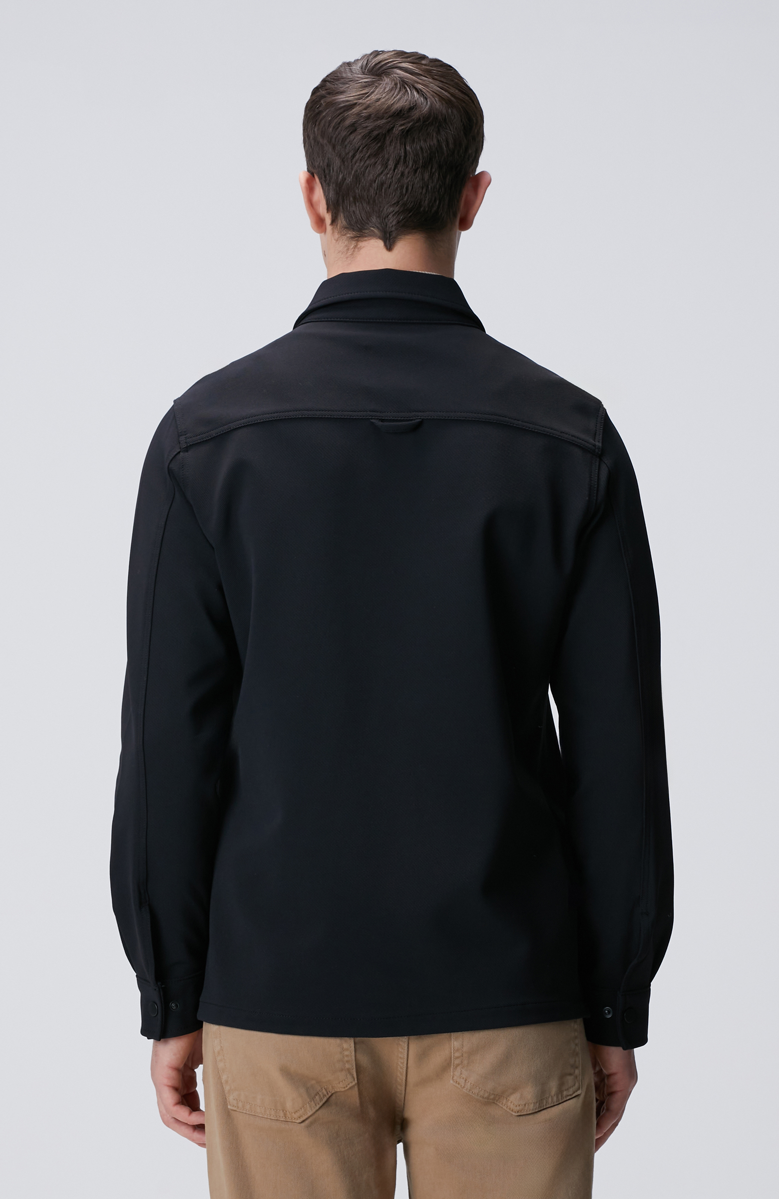 N-Tech Siyah Dış Gömlek