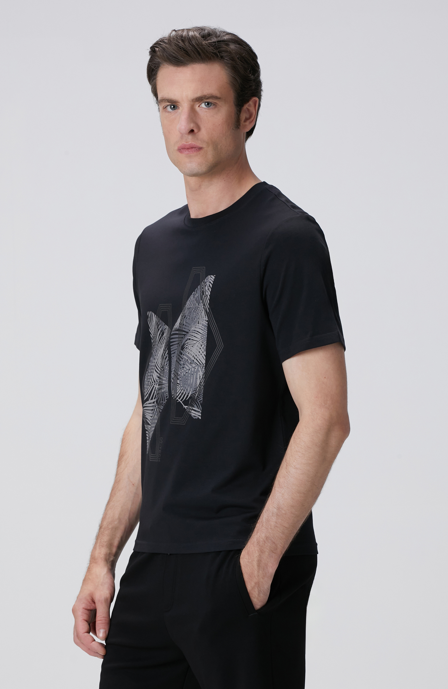 N-Tech Siyah T-shirt