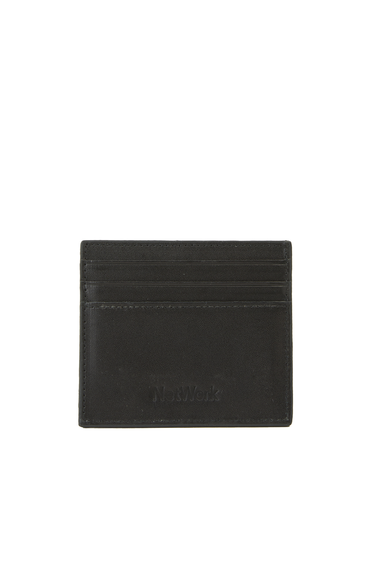 Siyah Erkek Deri Kartlık