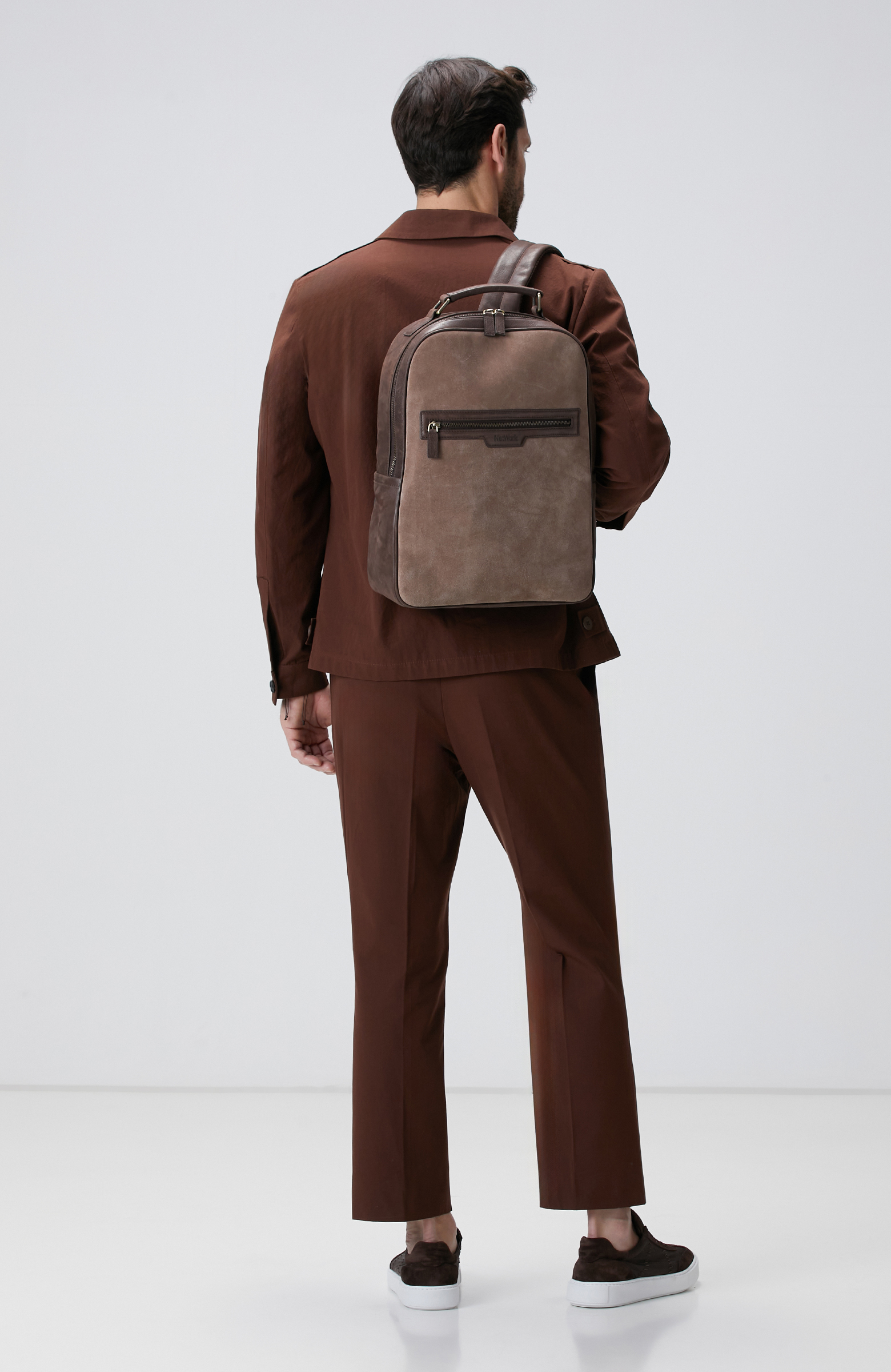 Vizon Erkek Deri Sırt Çantası